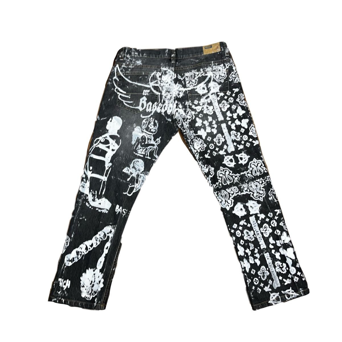 Designer Basedbich Mens 1of1 jeans size 36x30 Size US 36 / EU 52 - 2 Thumbnail