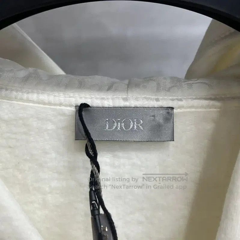 Dior Dior White Cotton Men's Hoodie . Size US XXL / EU 58 / 5 - 3 Thumbnail