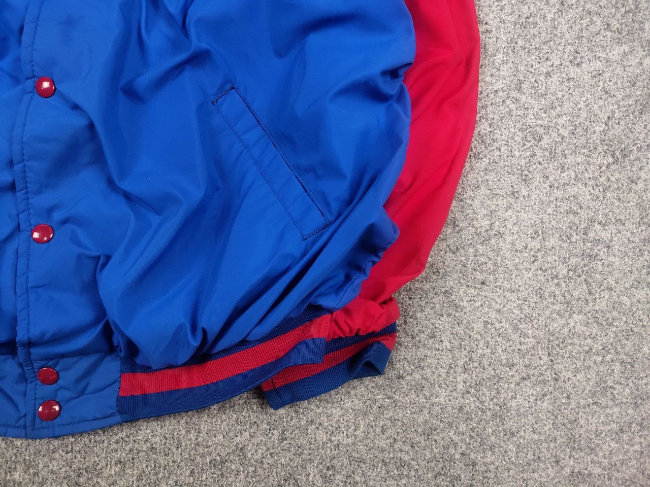 NEFF Vintage 80's NEFF Dematha Baseball Varsity Jacket Bomber Size US XL / EU 56 / 4 - 6 Thumbnail