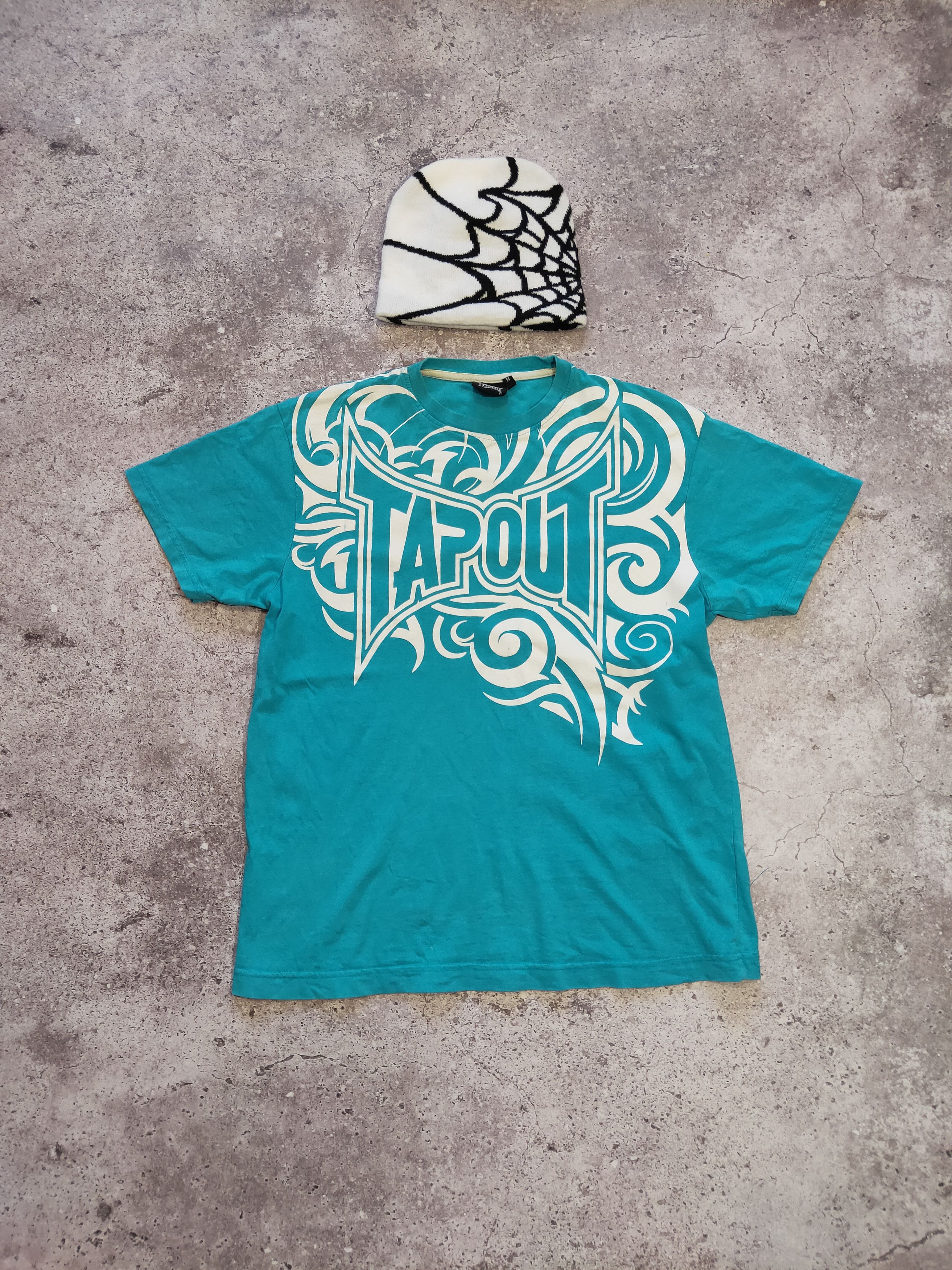 Tapout × Vintage Vintage Tapout T Shirt Tee Baggy Big Logo Y2k Japan Style Size US M / EU 48-50 / 2 - 1 Thumbnail