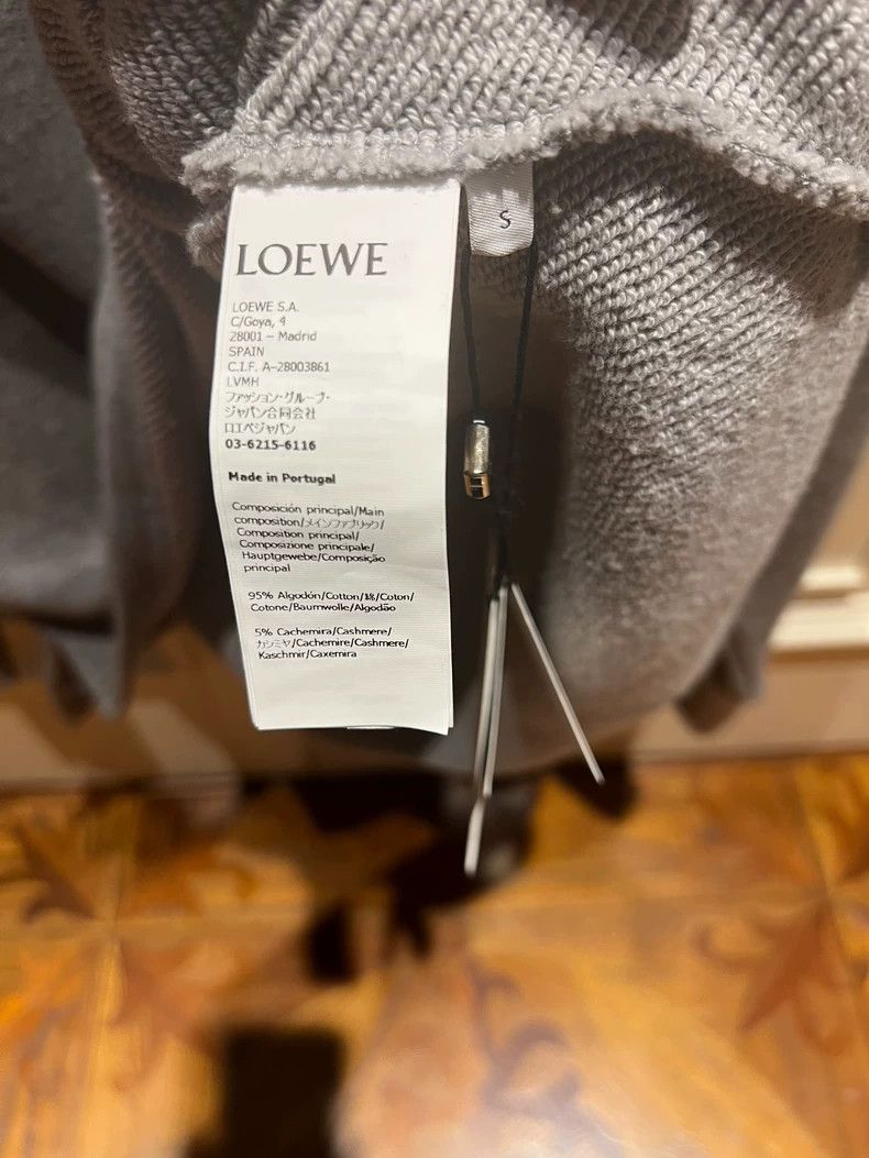 Loewe LOEWE Black wool long trousers with leather drawstrings Size US S / EU 44-46 / 1 - 4 Thumbnail
