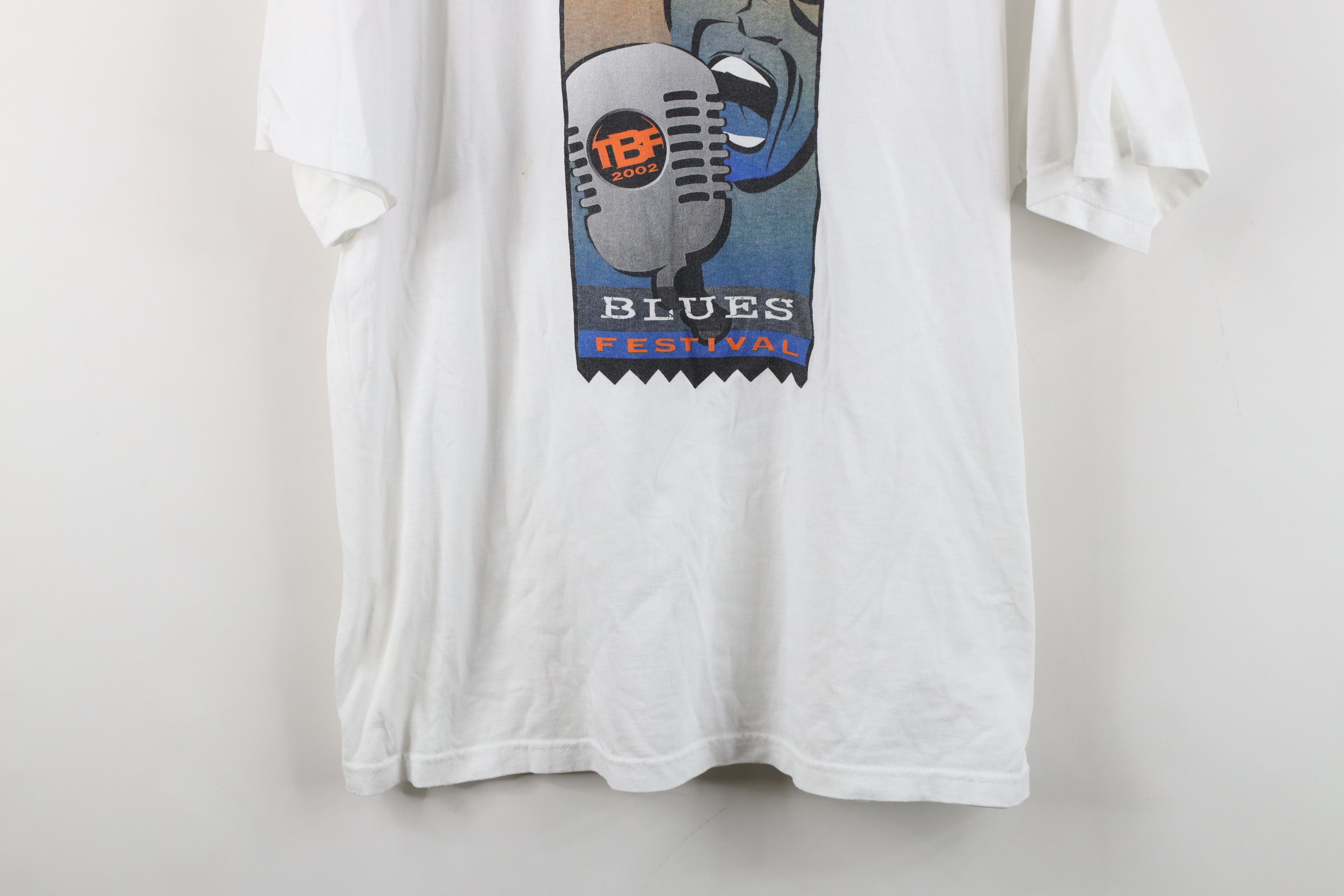 Vintage Vintage Y2K Ohio Blues Festival Music Short Sleeve T-Shirt Size US XL / EU 56 / 4 - 3 Thumbnail