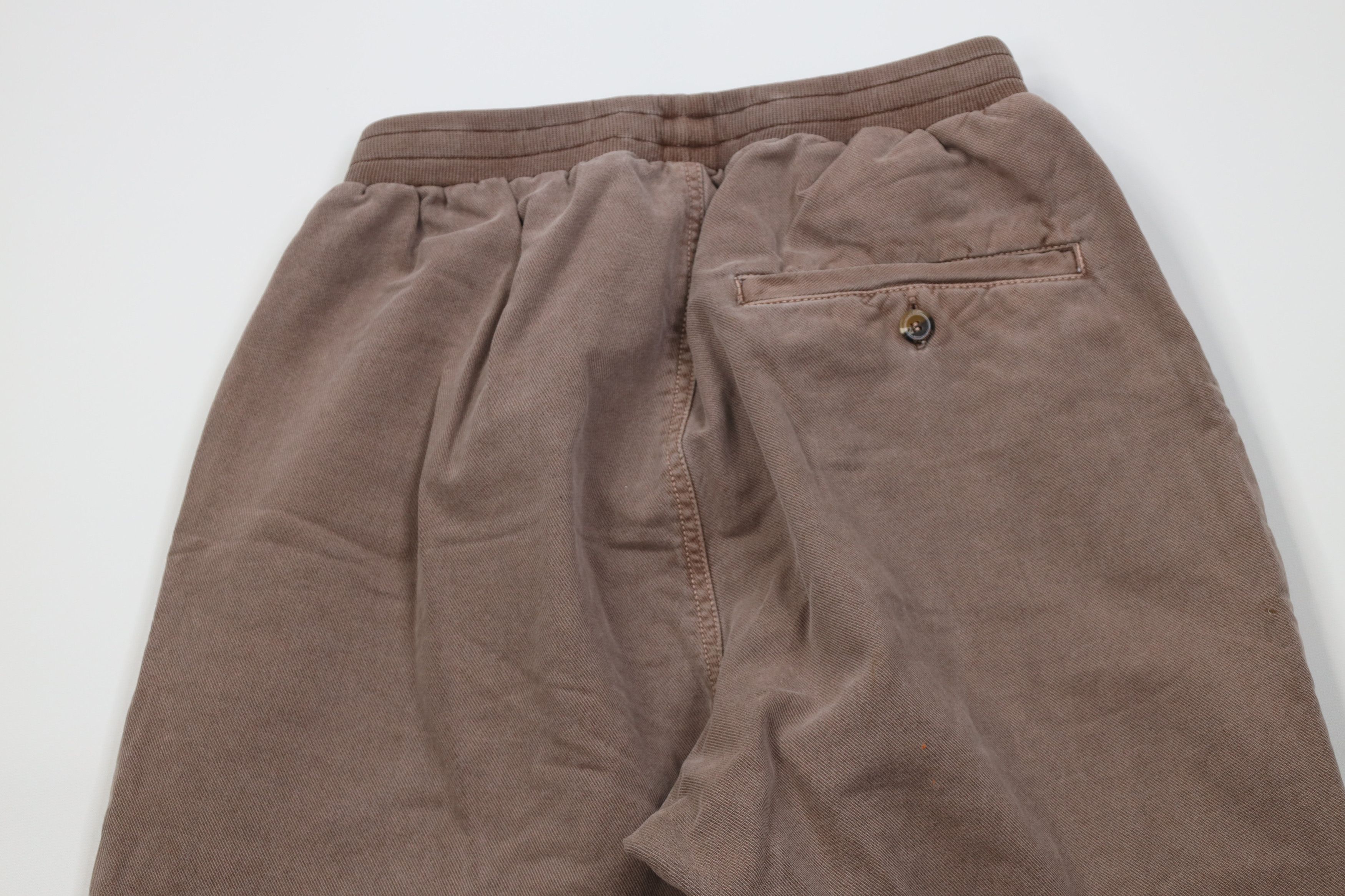 Vintage Vintage Y2K Streetwear Blank Chocolate Dyed Joggers Pants Size US 34 / EU 50 - 11 Thumbnail