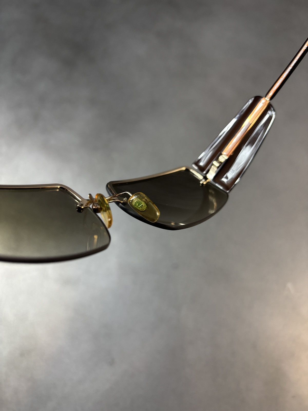Giorgio Armani 2001 Giorgio Armani Sunglasses GA 1525 1990s Vintage Sides Size ONE SIZE - 14 Thumbnail