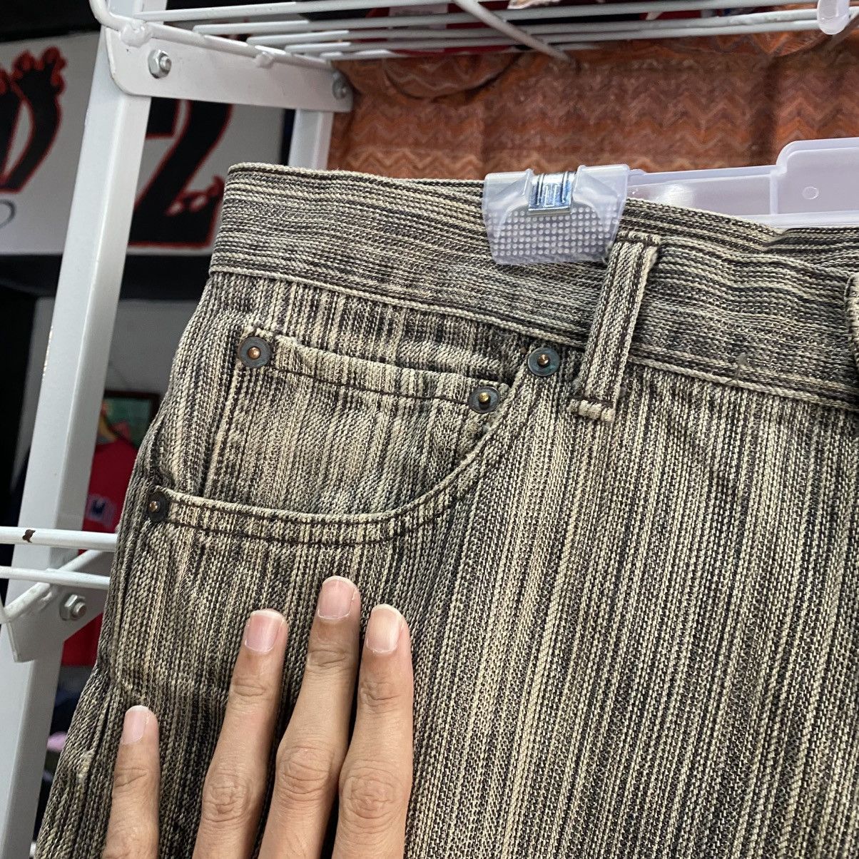 semanticdesign Semanticdesign Japanese Brand Hickory Stripe Denim Jeans Size US 30 / EU 46 - 7 Thumbnail