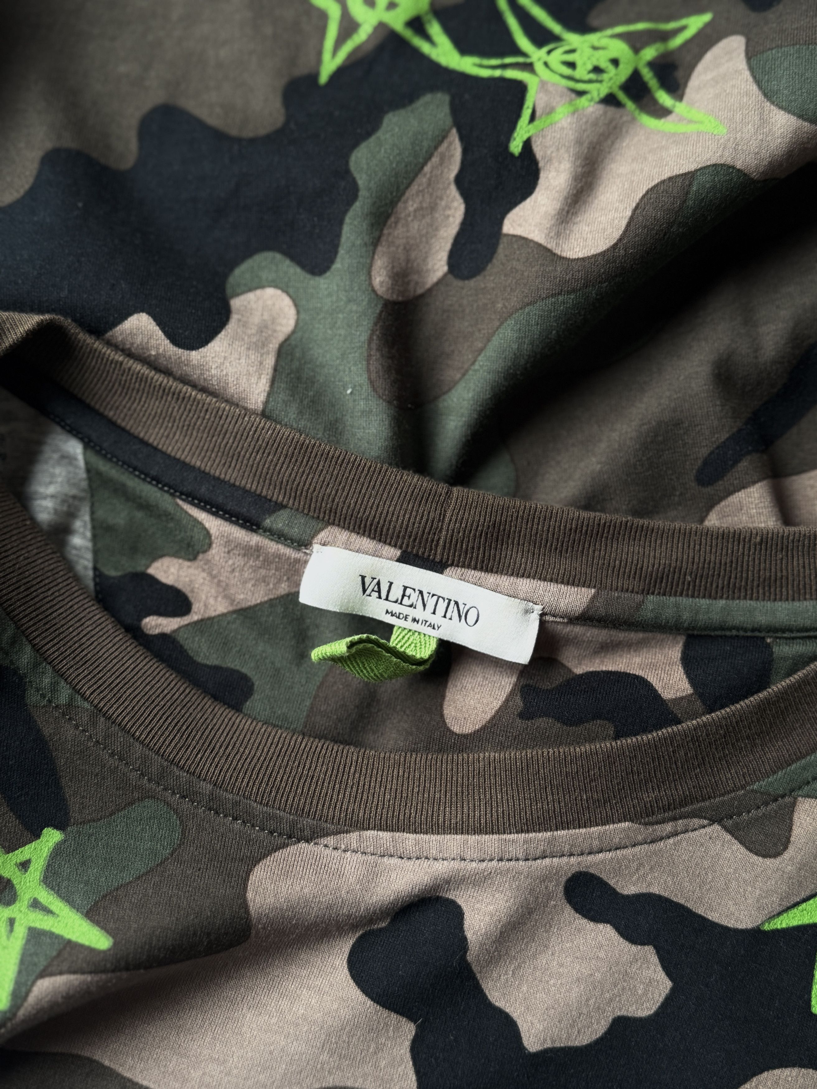 Valentino Valentino Camo tee Size US M / EU 48-50 / 2 - 7 Thumbnail