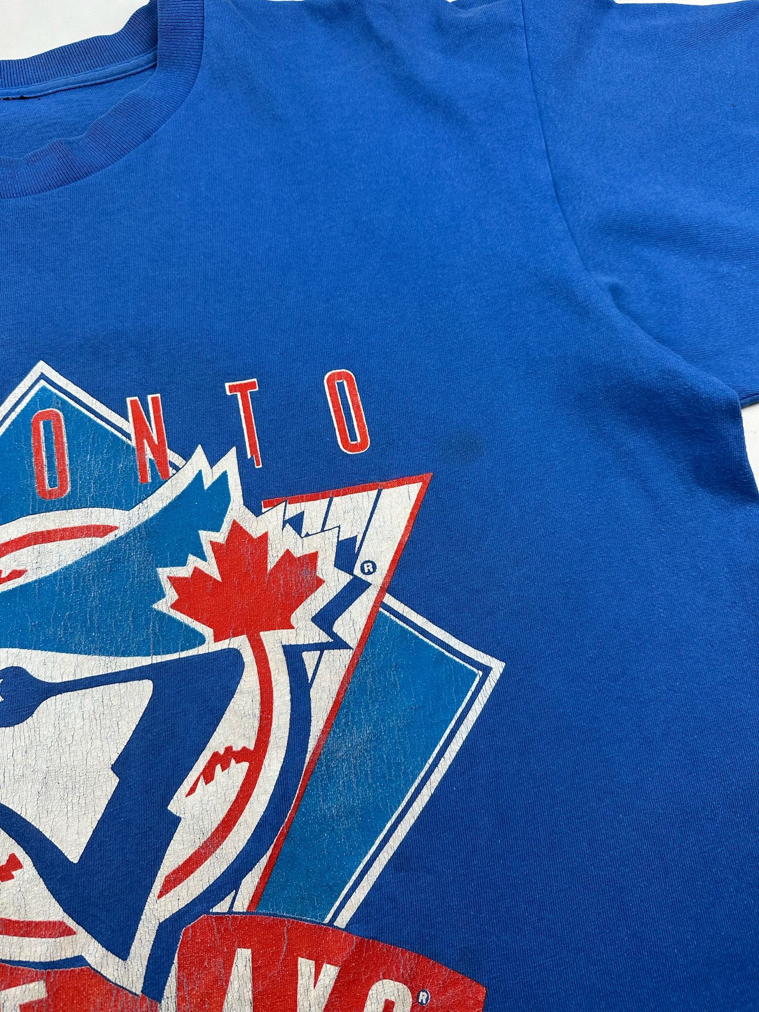 MLB Vintage 1993 Toronto Blue Jays MLB T-shirt Size US XL / EU 56 / 4 - 2 Thumbnail