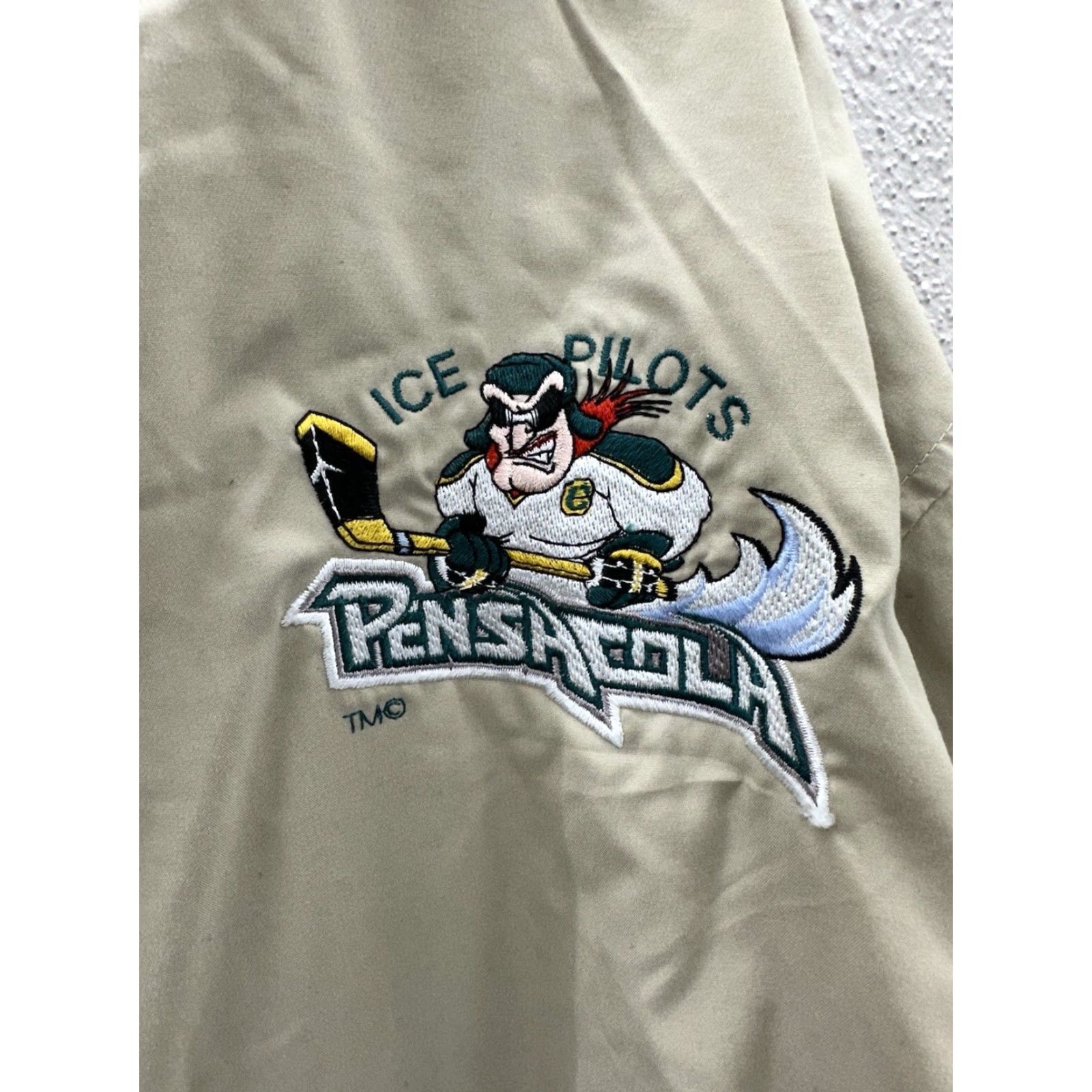Port Authority Port Authority Windbreaker Mens Size Large Tan VTG Pullover Jacket Casual Outdoor Pockets Embroidered Fall Spring Summer Winter Mens Size US L / EU 52-54 / 3 - 4 Thumbnail