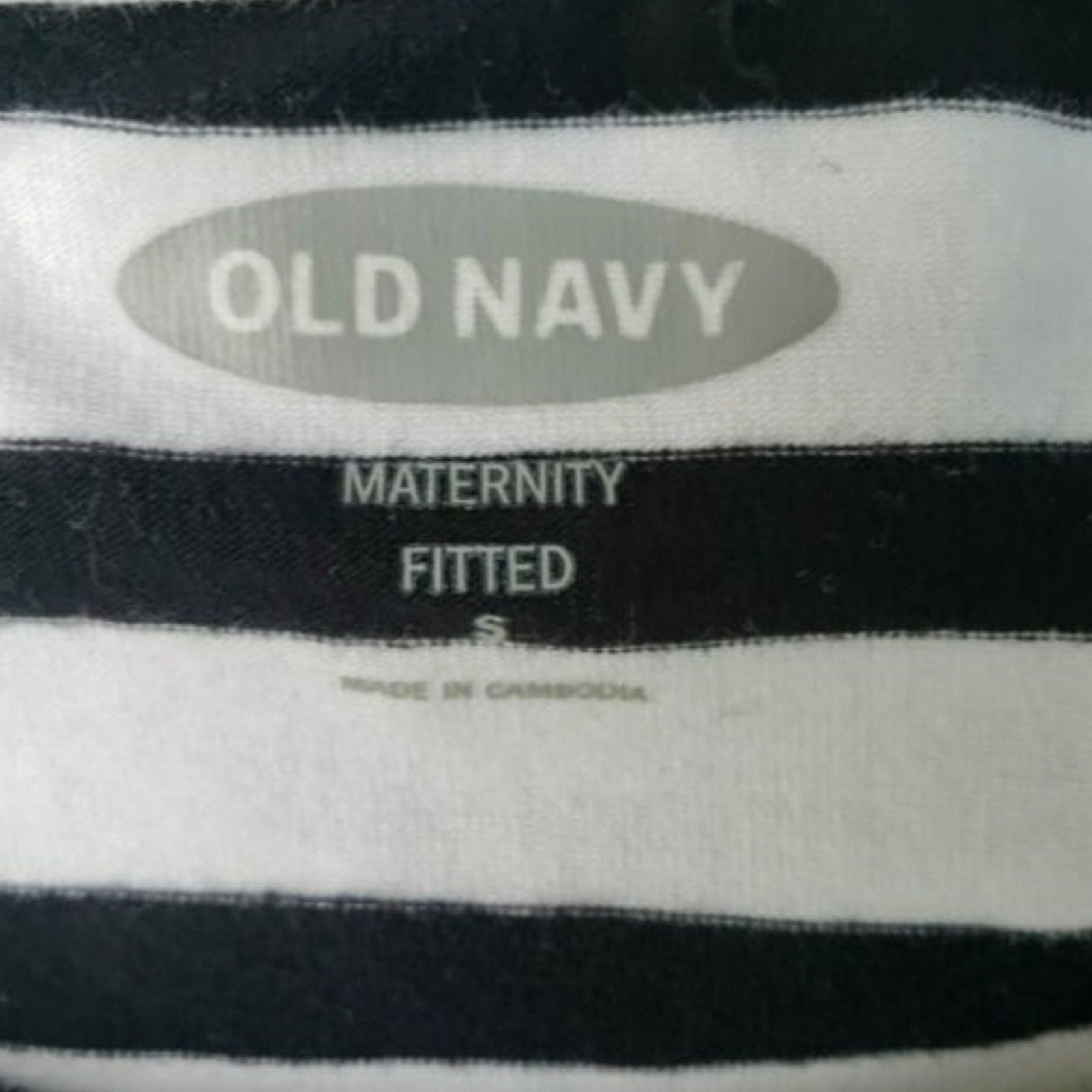 Old Navy New Old Navy Womens Small Midi Fitted Maternity Dress Size S / US 4 / IT 40 - 3 Thumbnail