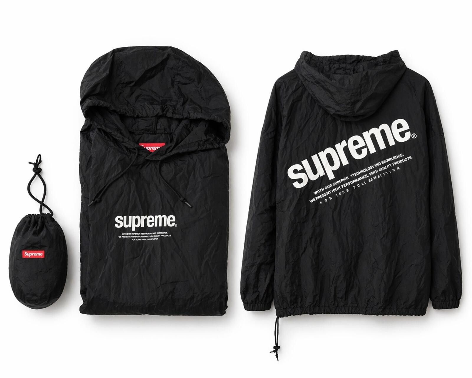Supreme Supreme Heavy Nylon Anorak Jacket | Grailed