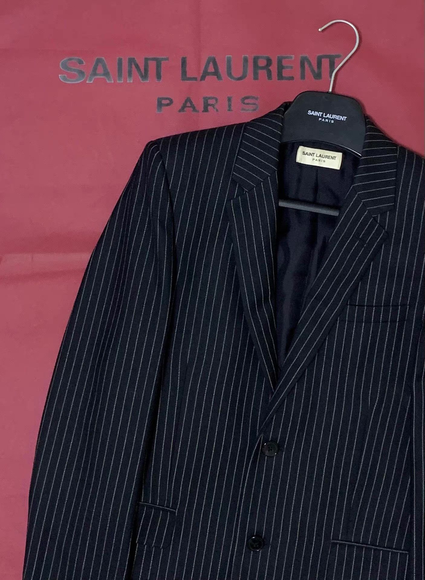 Saint Laurent Paris Saint Laurent SLP 13FW Runway Q12 Size 48R - 6 Thumbnail