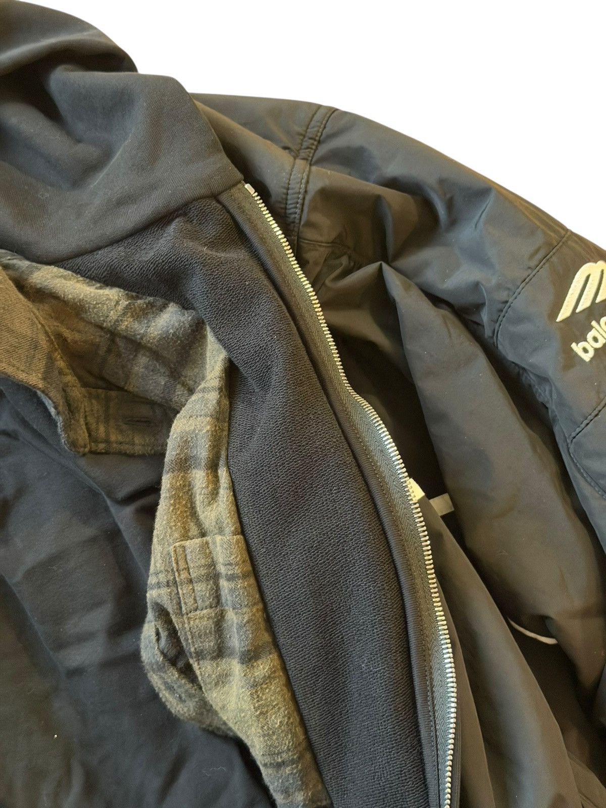 Balenciaga *RARE* BALENCIAGA 4 LAYERED TRACKSUIT OVERSIZED JACKET DEMNA Size US L / EU 52-54 / 3 - 4 Thumbnail