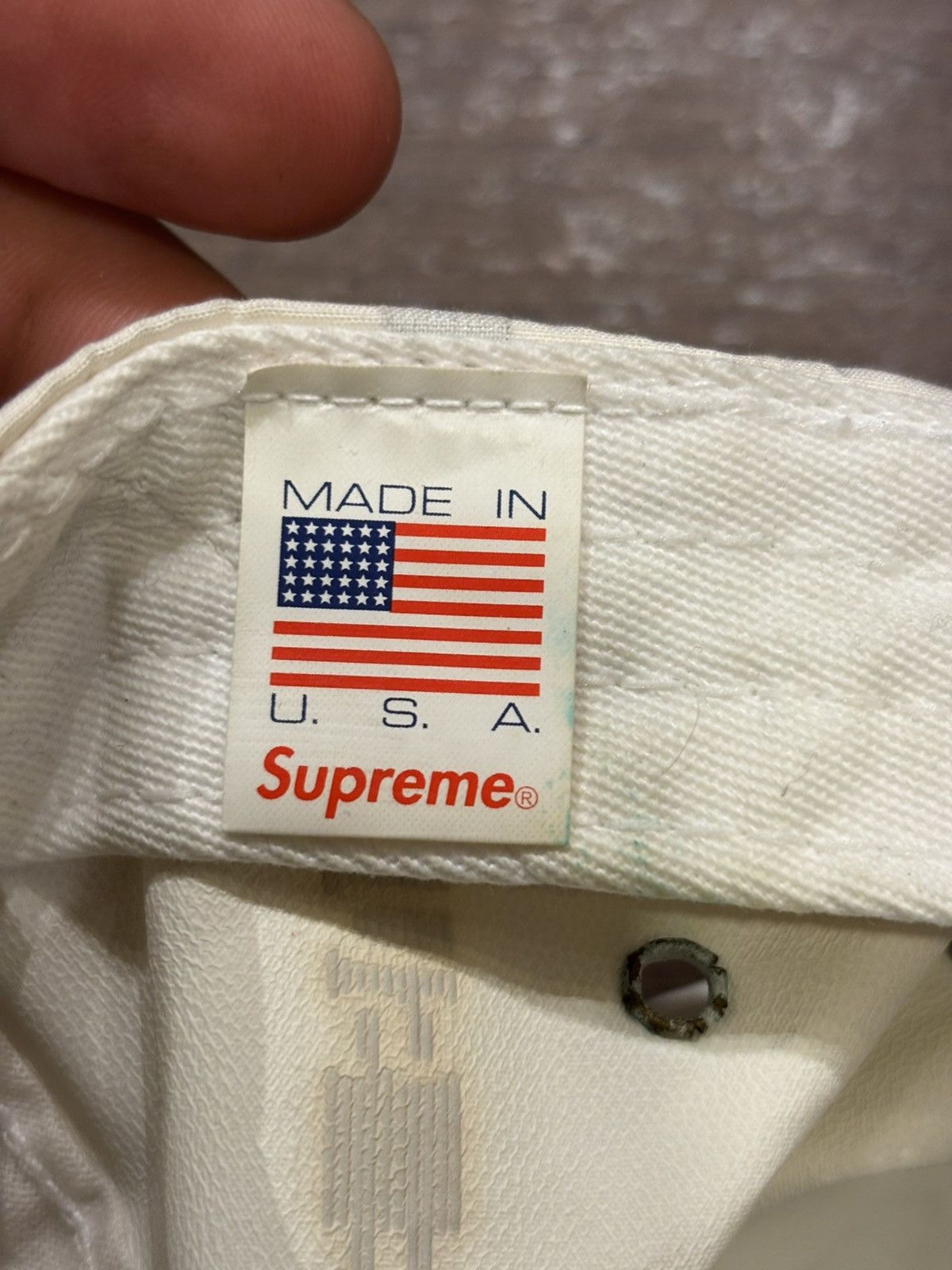 Supreme Supreme Reflective Logos Cap Size ONE SIZE - 4 Thumbnail
