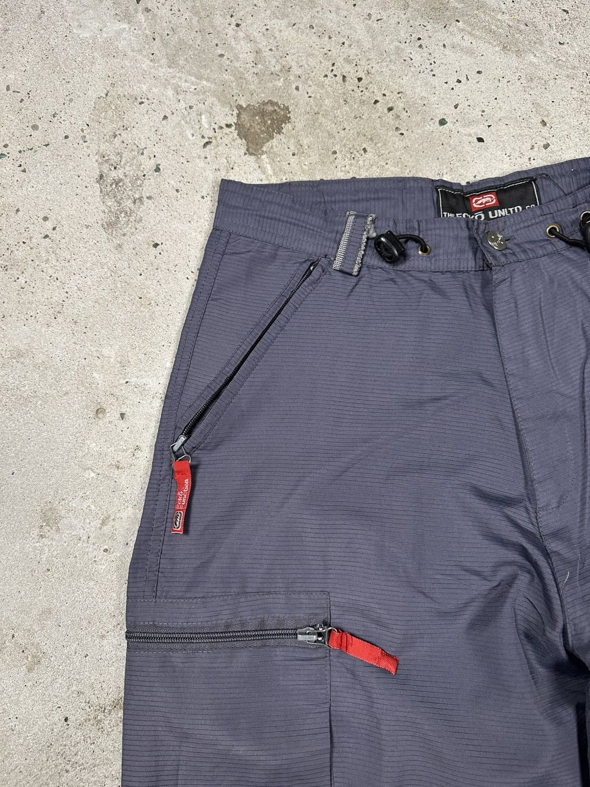 Ecko Unltd. × Vintage Vintage Y2K Ecko Unlimited Baggy Cargo Track Pants Size US 31 - 7 Thumbnail
