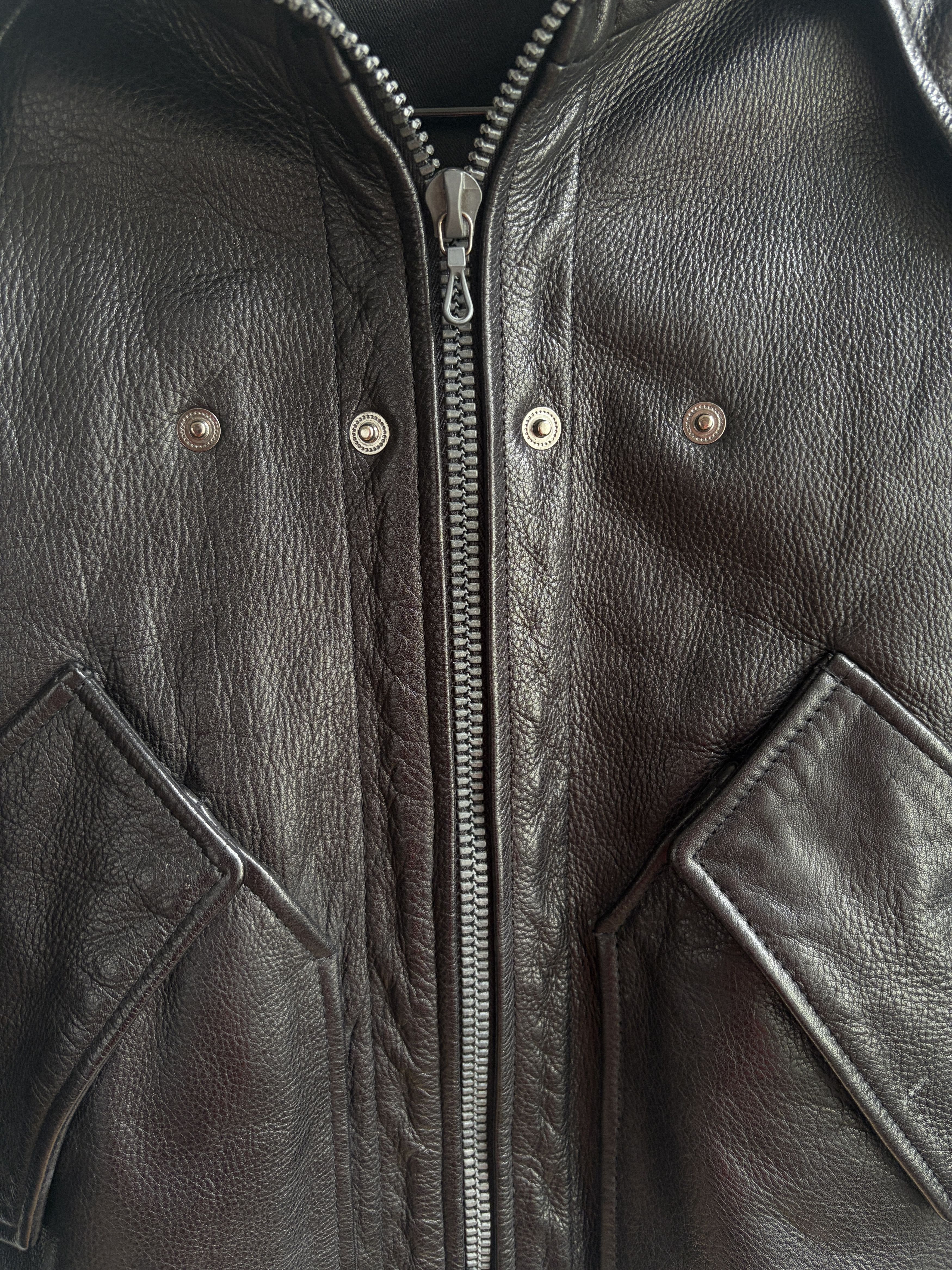 Acne Studios SS04 Gimp Leather Jacket Size US M / EU 48-50 / 2 - 5 Thumbnail