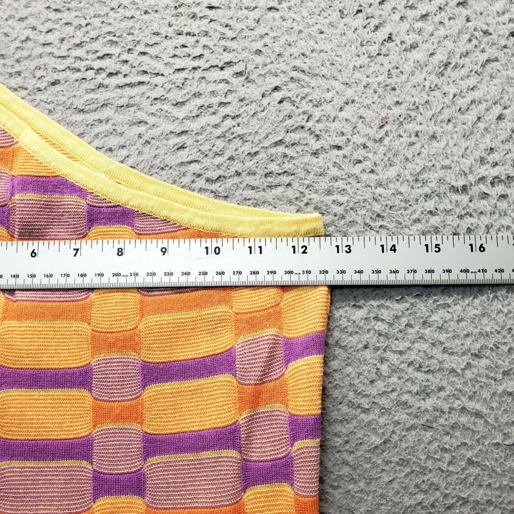 Cotton On Cotton On Mini Dress Womens XS Multicolor Geometric Knitted One Shoulder Sleeveless Size XS / US 0-2 / IT 36-38 - 5 Thumbnail