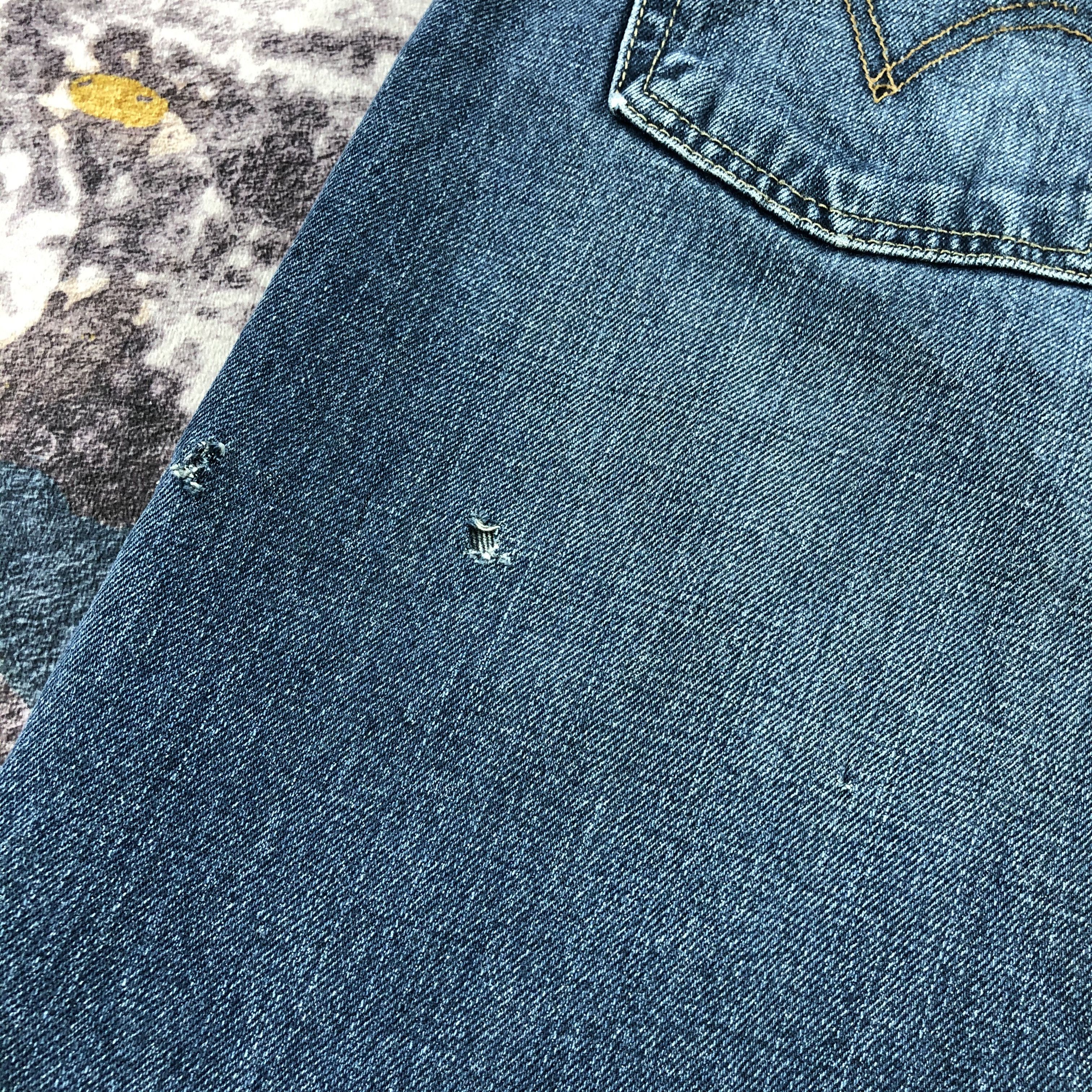 Levi's × Vintage Vintage Blue Wash Levis 527 Flare Jeans-JM2975 Size US 35 - 6 Thumbnail