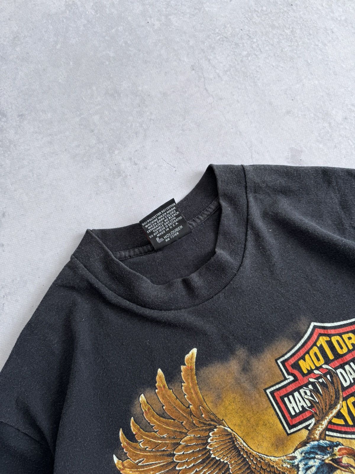 Harley Davidson Vintage 1988 Harley-Davidson Honolulu Hawaii Rare Unisex Tee Size US L / EU 52-54 / 3 - 7 Thumbnail