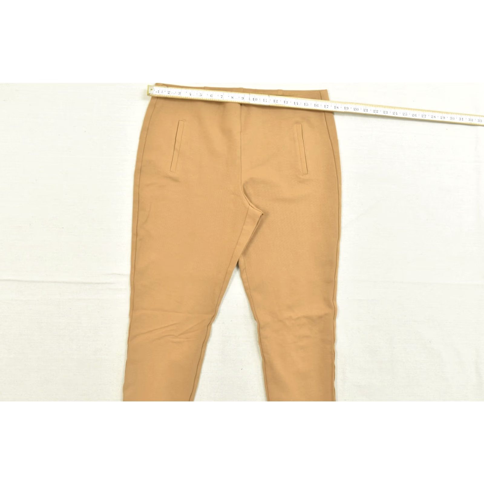 Vintage Chico's Brigitte So Slimming Ankle Pants Brown Toffee Size 2 Pull On Stretch Flat Front Womens Pants Slimming Ankle Size 26" / US 2 / IT 38 - 4 Thumbnail