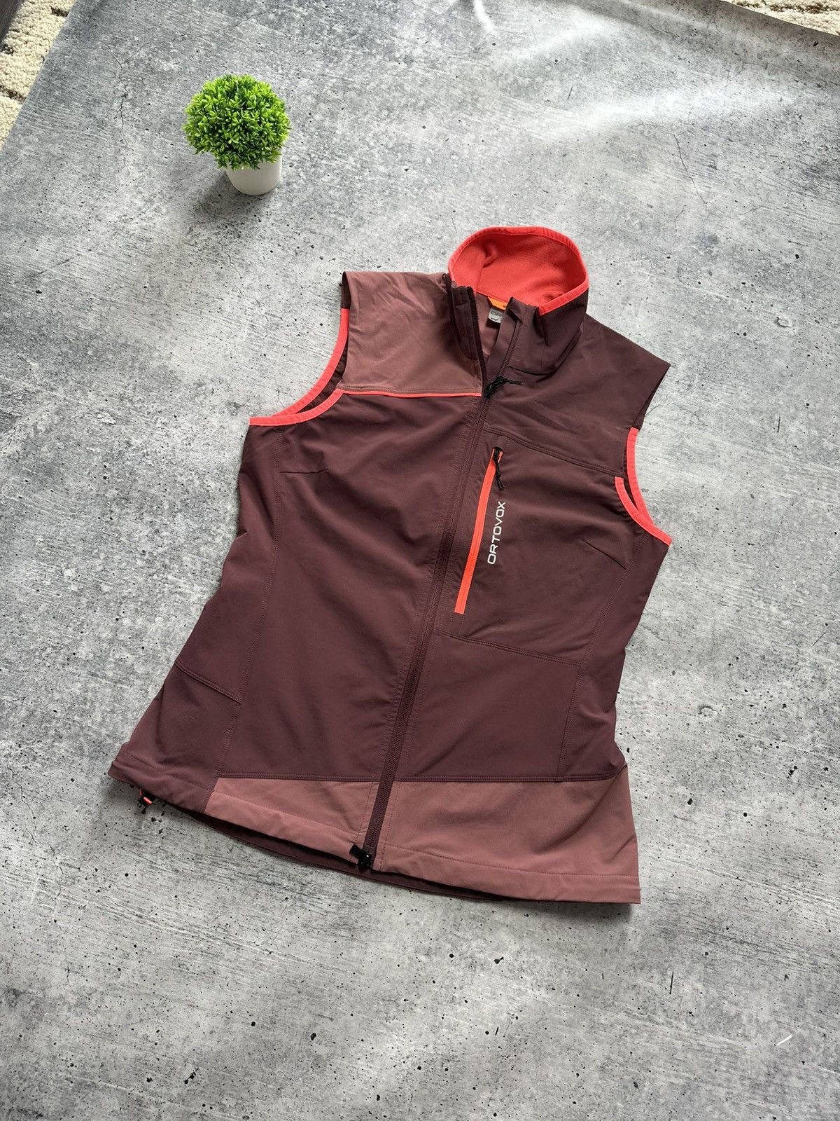 ORTOVOX Ortovox Merino Inside Outdoor Hiking Mountain Vest Size L / US 10 / IT 46 - 3 Thumbnail