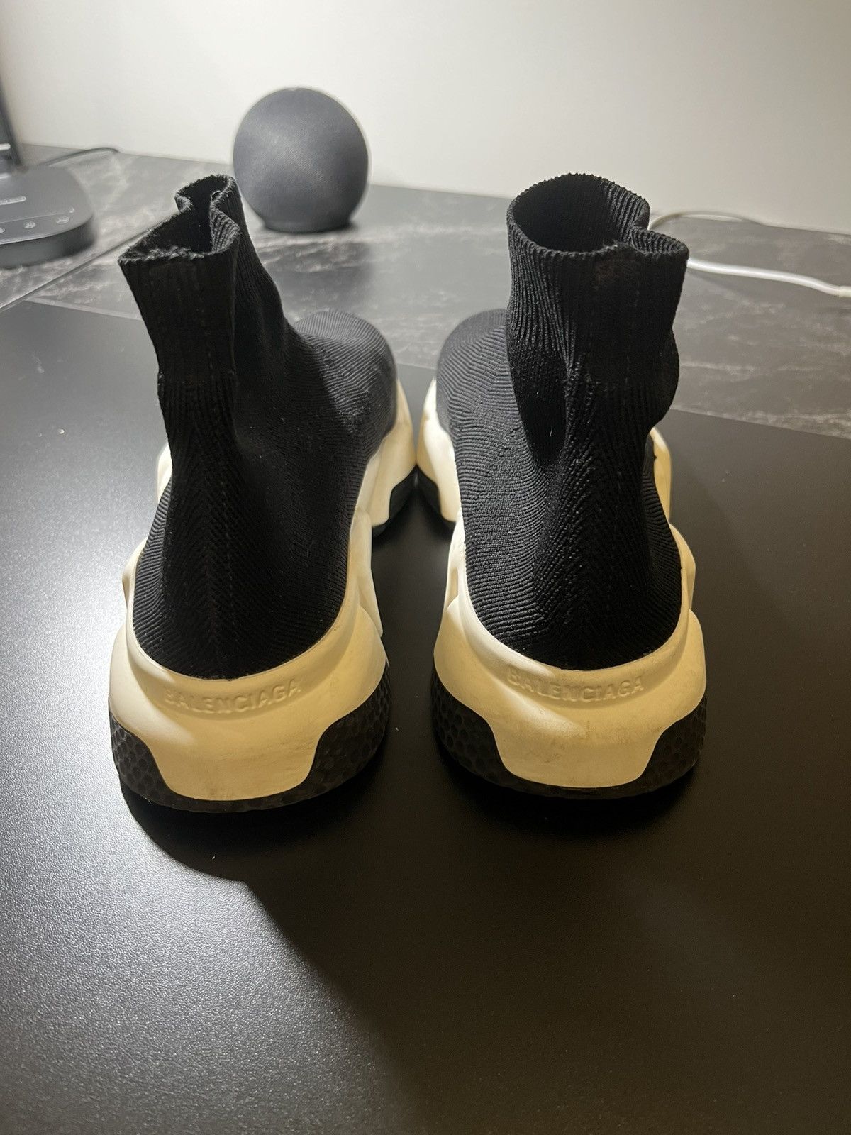 Balenciaga Balenciaga Speed 2.0 Sneakers White/Black Size US 6 / IT 36 - 2 Thumbnail
