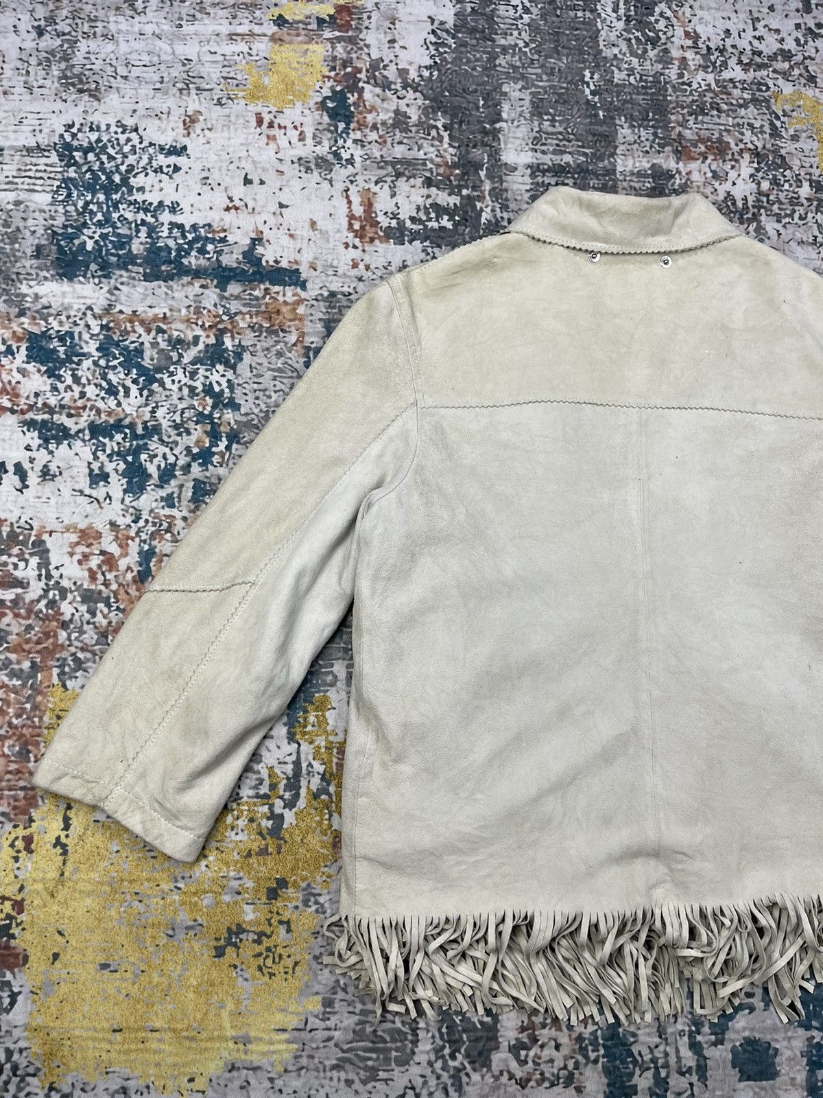 Diesel Diesel Goat Skin Suede Western Fringe Jackets Size M / US 6-8 / IT 42-44 - 8 Thumbnail