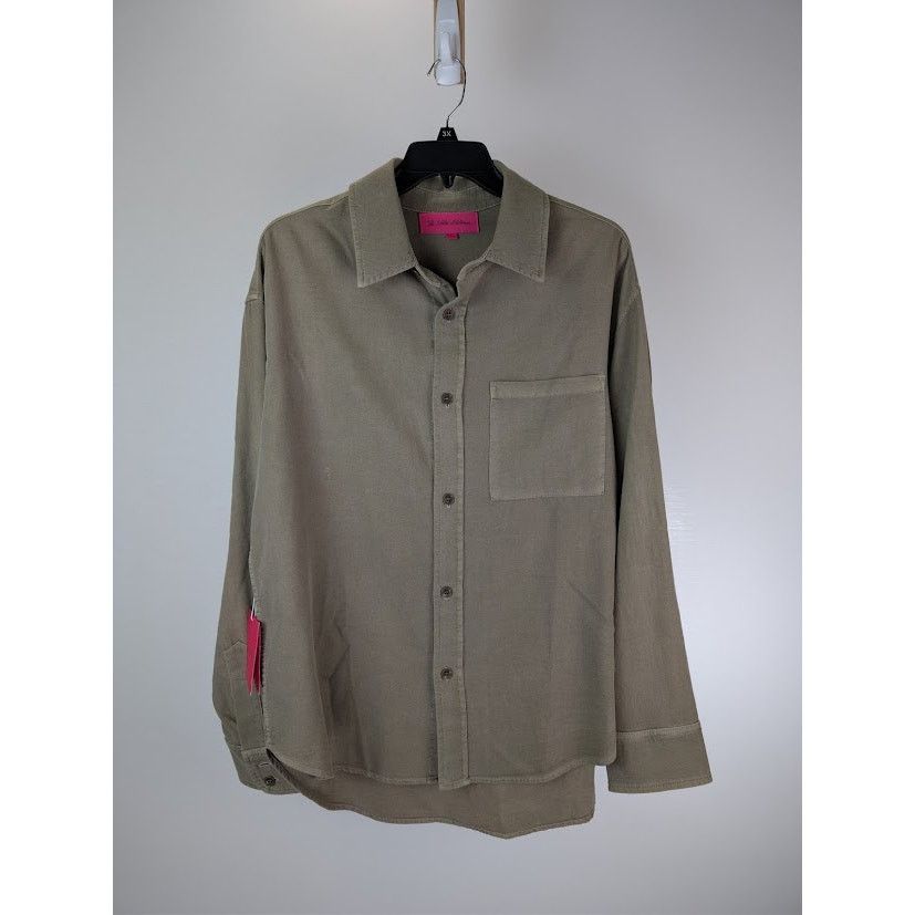 The Elder Statesman o1rshd1 Early Dawn Stonewashed Twill Button up Shirt Size US XL / EU 56 / 4 - 7 Thumbnail