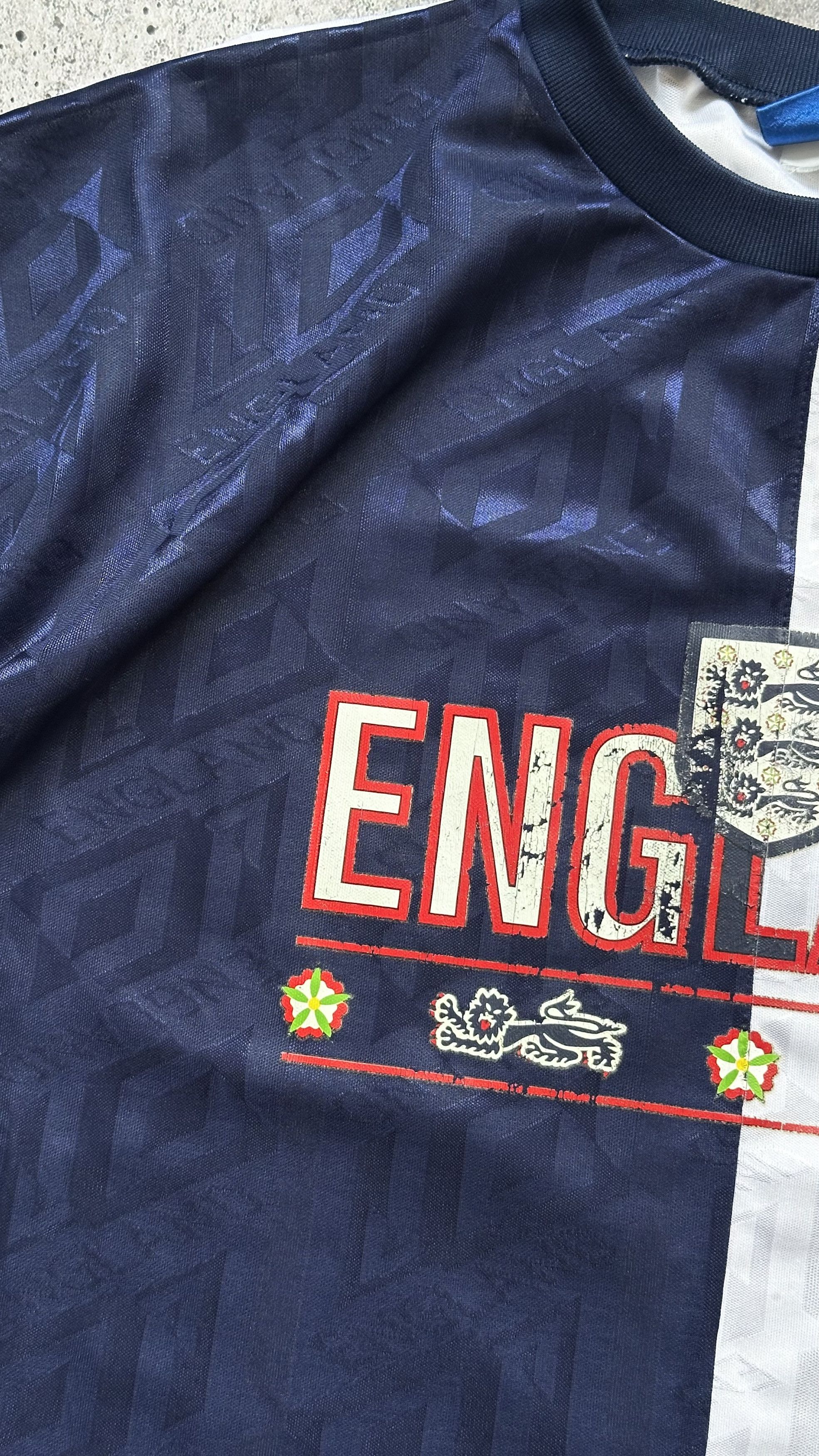 Umbro 90s Umbro England National Team Vintage Jersey Size US L / EU 52-54 / 3 - 4 Thumbnail