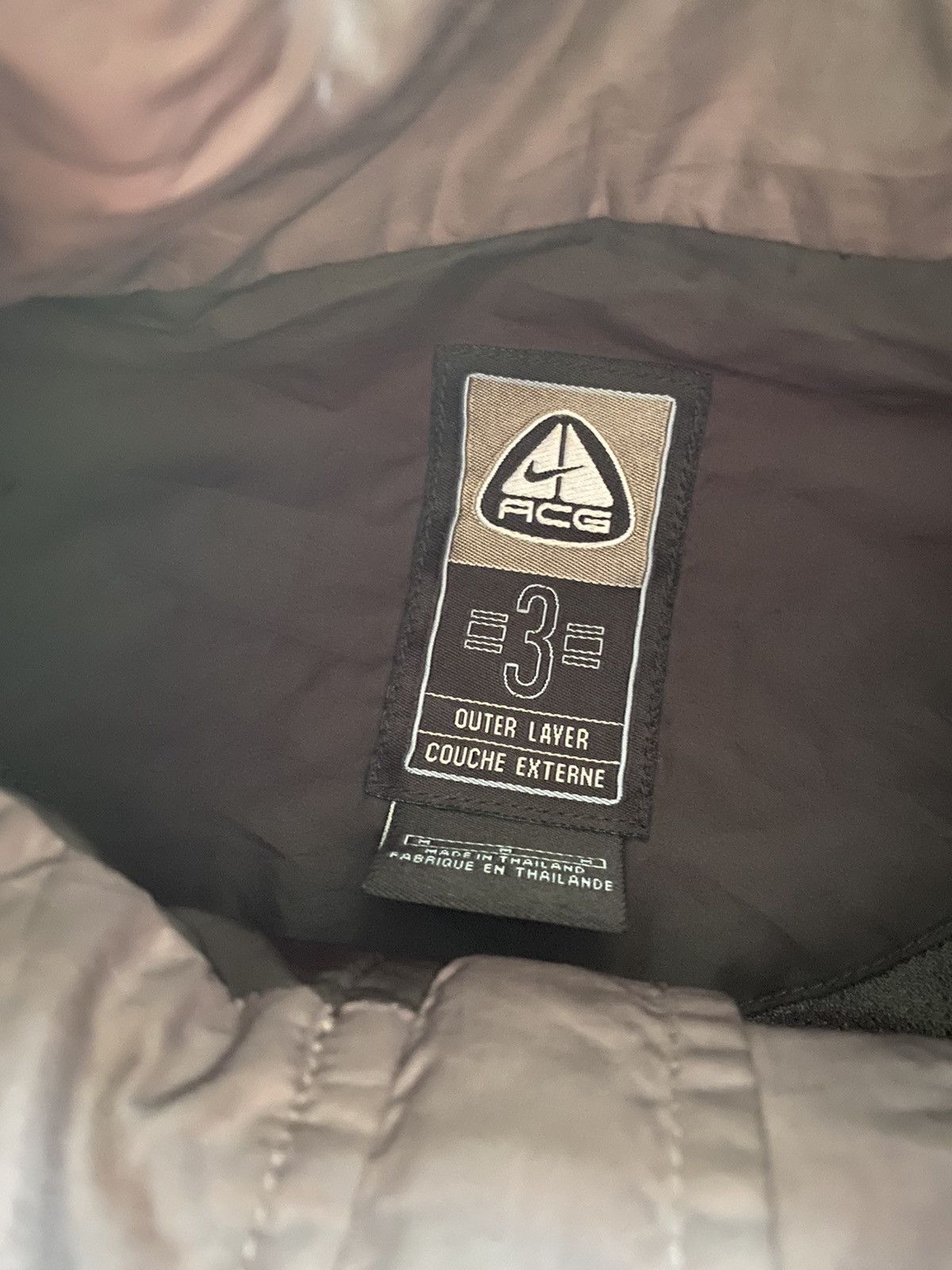 Nike ACG 2000s - Nike ACG Clima-Fit Windbreaker Black Jacket Size US M / EU 48-50 / 2 - 4 Thumbnail