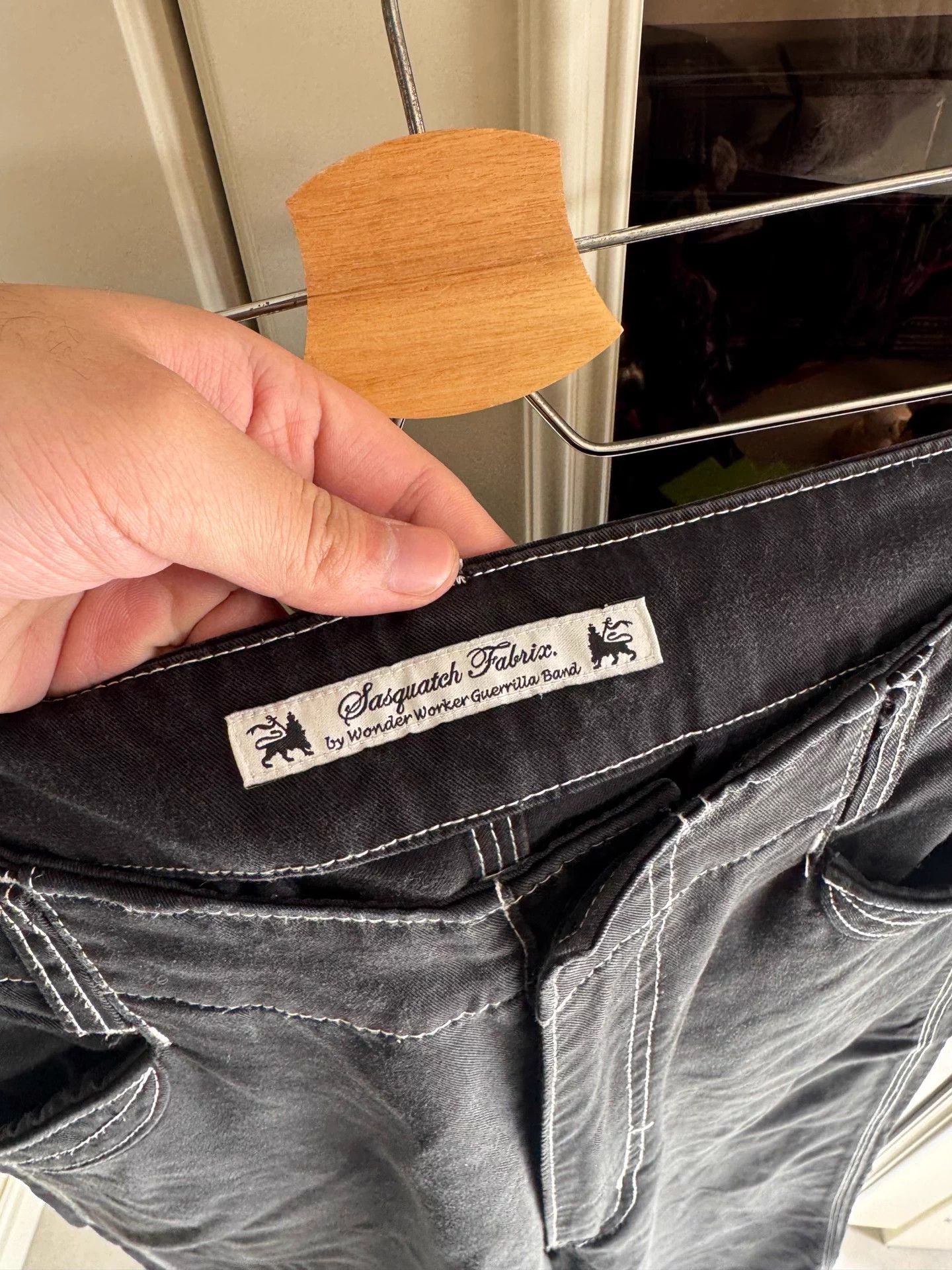Other Sasquatchfabrix. 18SS Wide Leg Pants - Black Size US 40 / EU 56 - 3 Thumbnail