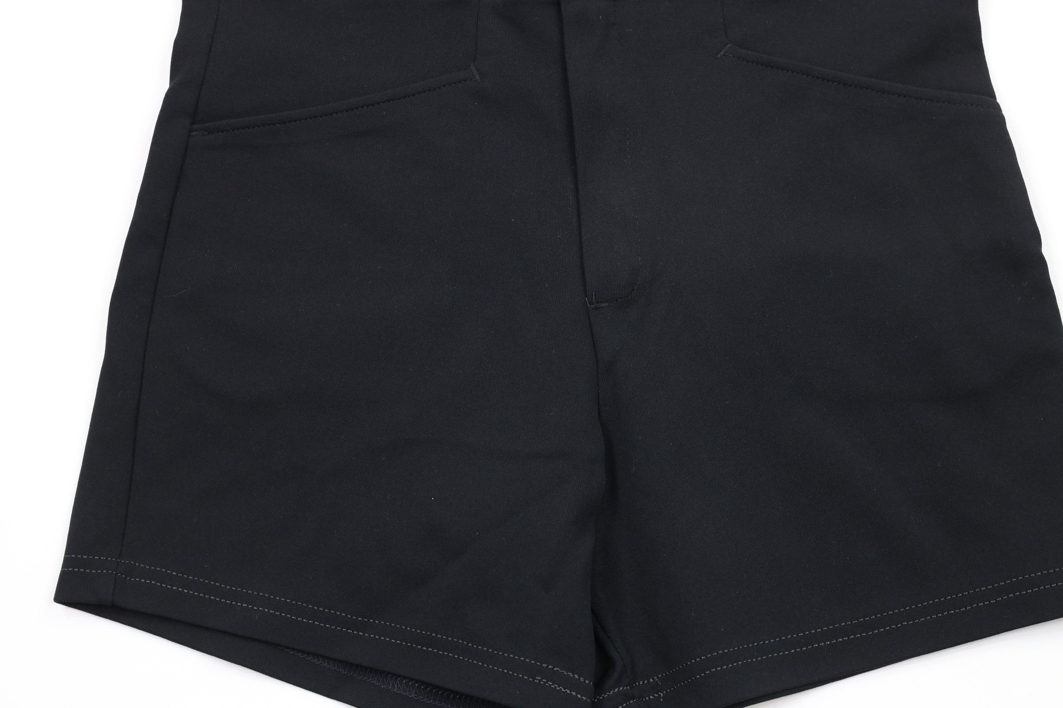 Vintage Vintage 70s 80s Bike Above Knee Coach Coaches Shorts Black Size US 32 / EU 48 - 3 Thumbnail