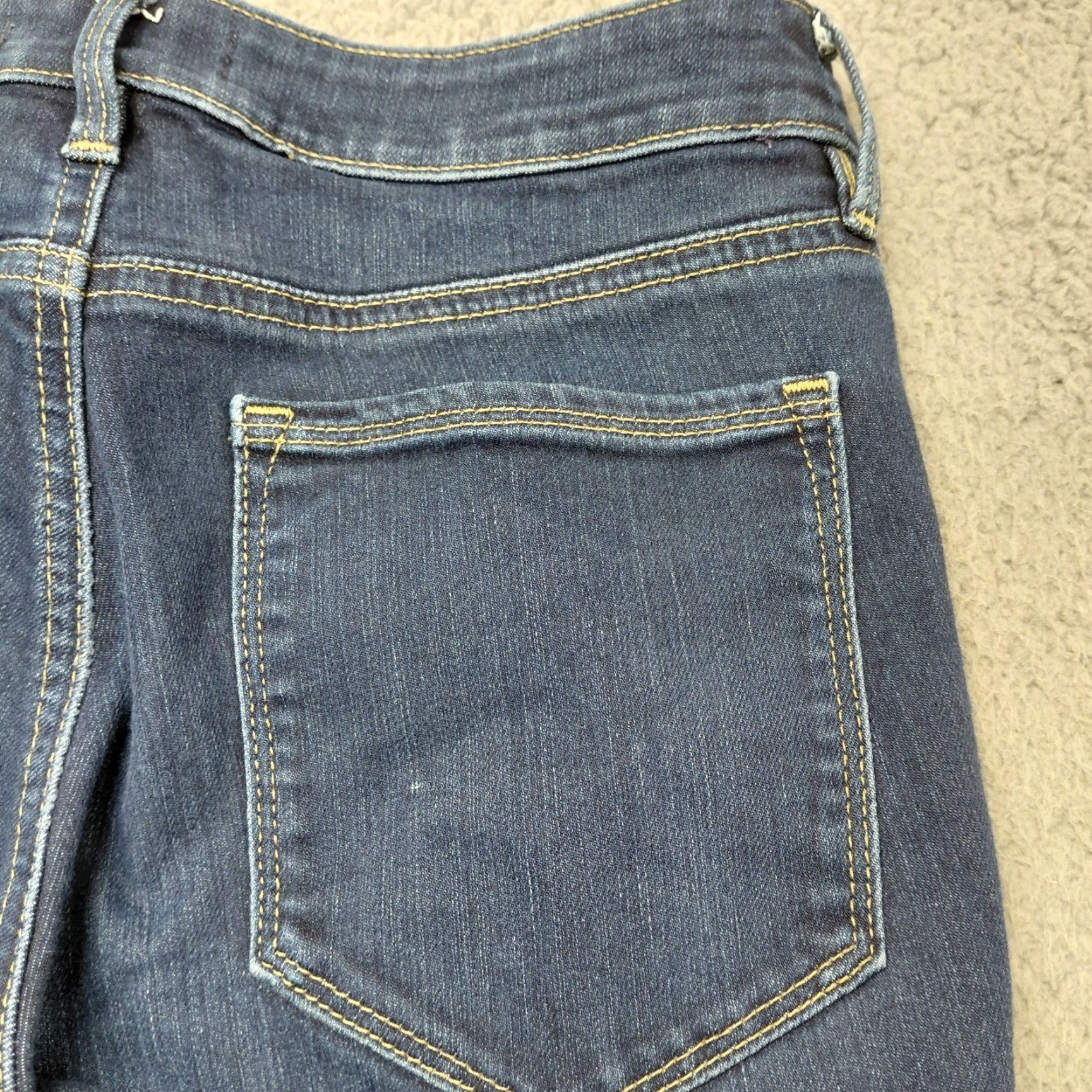 Athleta Athleta Sculptek Jeans Women’s Size 6 Blue Dark Wash Mid Rise Skinny Denim EUC Size 28" / US 6 / IT 42 - 4 Thumbnail