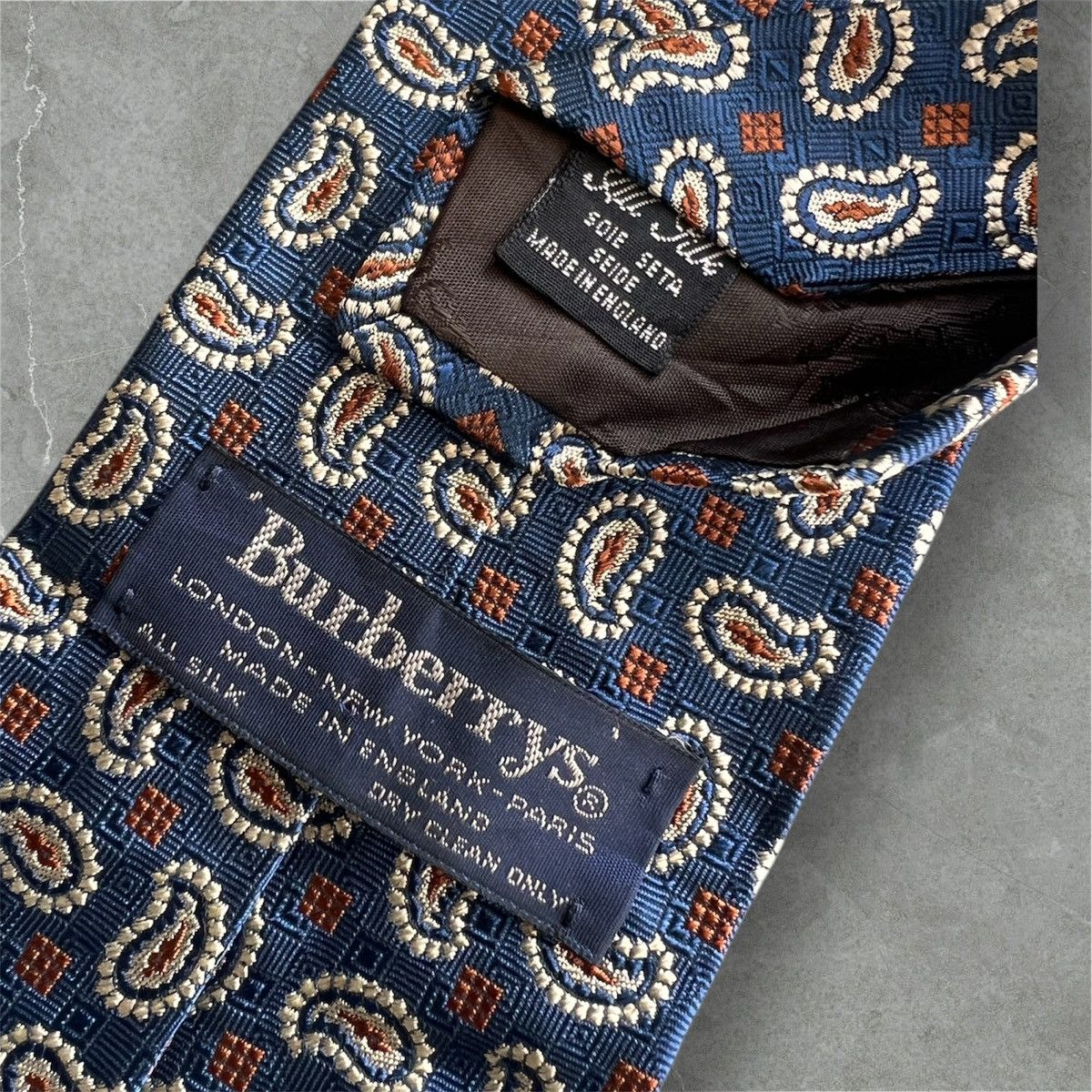 Burberry Lot of 3 LUXURY DESIGNERS Silk Neckties IV Size ONE SIZE - 10 Thumbnail