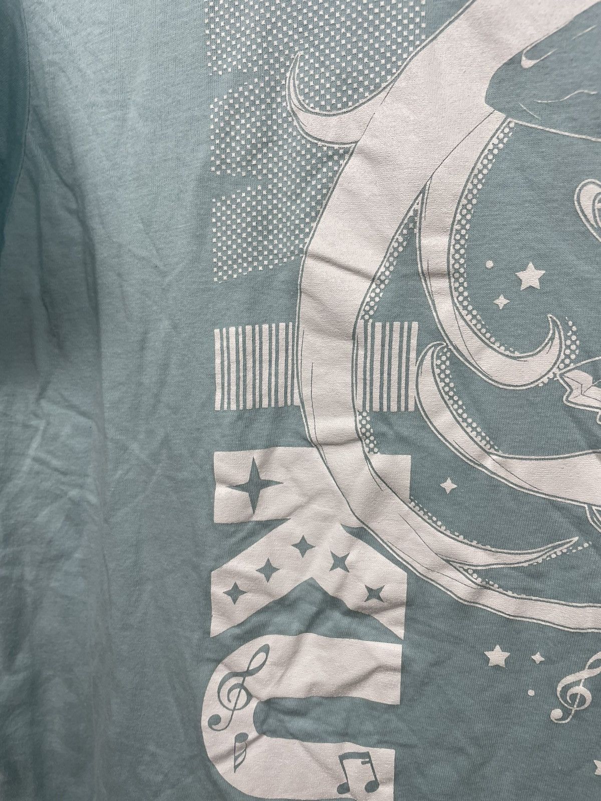 Anime Hatsune Miku Y2K Anime Manga Movie T Shirt Tee 00s Size US L / EU 52-54 / 3 - 5 Thumbnail