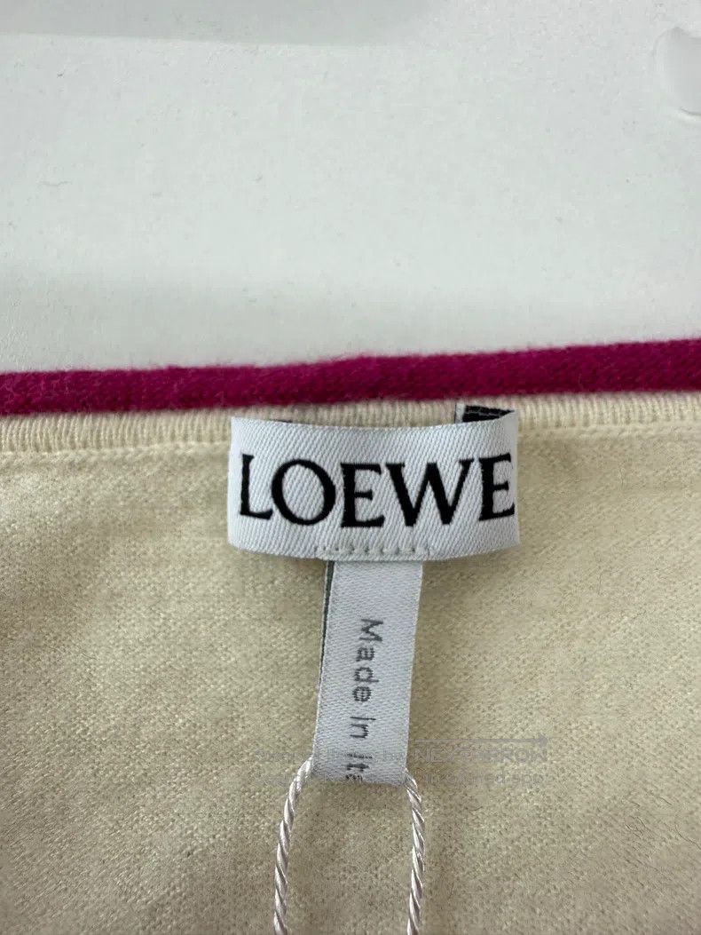 Loewe Loewe Pinkish purple wool sweater with trim Size S / US 4 / IT 40 - 3 Thumbnail