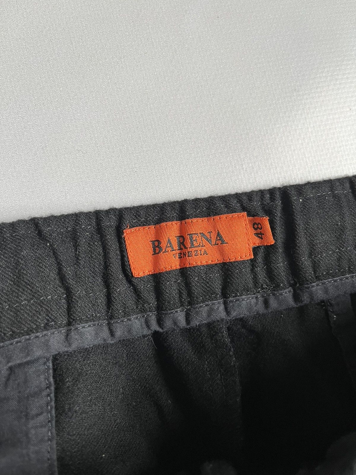 Barena Venezia × Japanese Brand BARENA Venezia Unisex Black Wool Pocket Trousers Size 34" / US 12 / IT 48 - 5 Thumbnail
