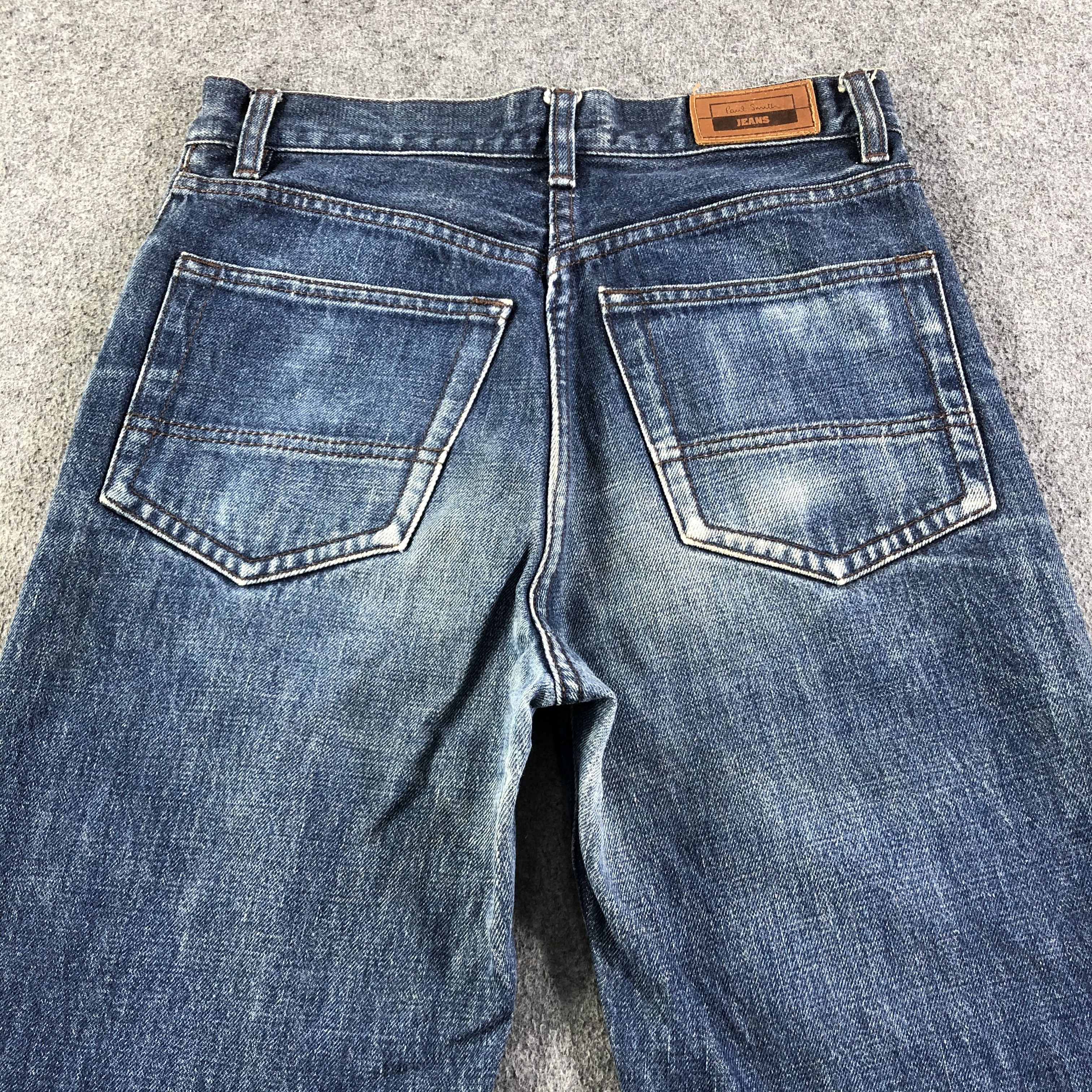 Japanese Brand Paul Smith Jeans Distressed Blue Denim -J2862 Size US 29 - 4 Thumbnail