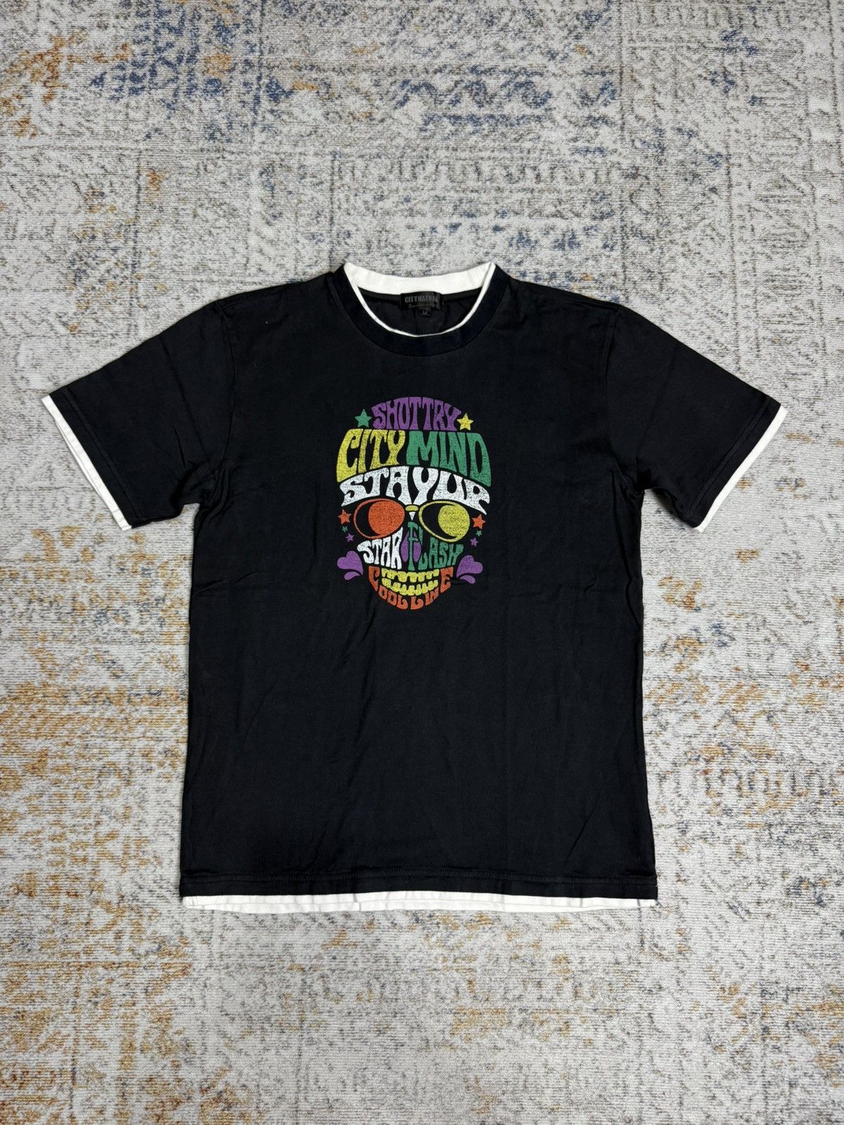 Japanese Brand City natural skull art tshirt Size US M / EU 48-50 / 2 - 1 Thumbnail