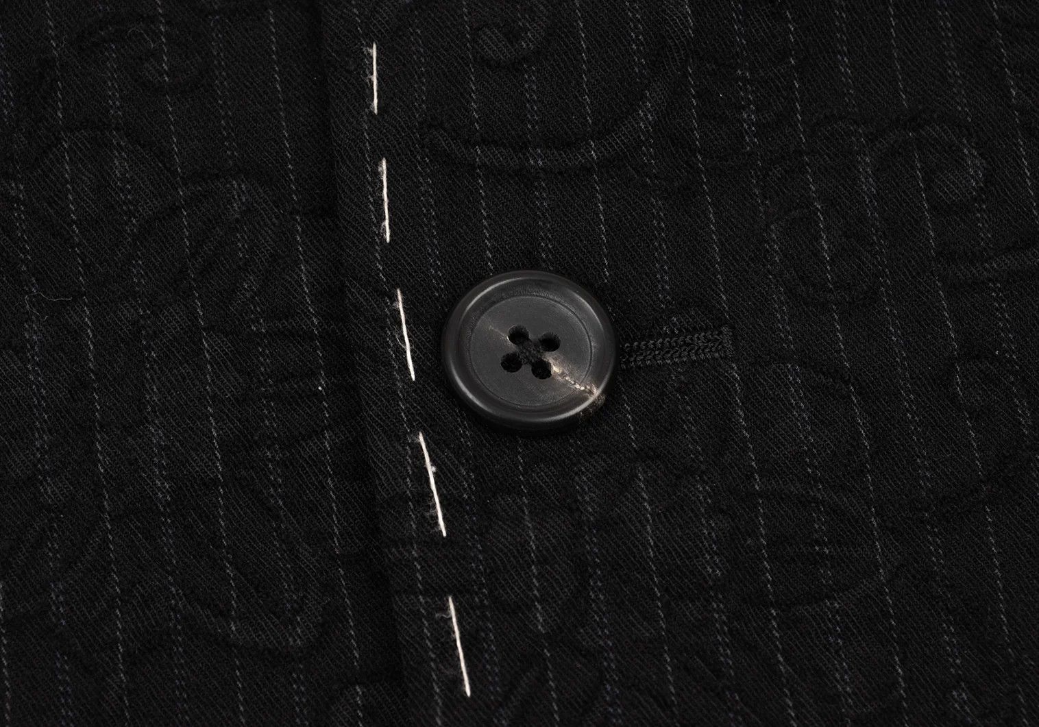 Yohji Yamamoto Yohji Yamamoto Wool Pinstripe Jacket Size US M / EU 48-50 / 2 - 8 Thumbnail