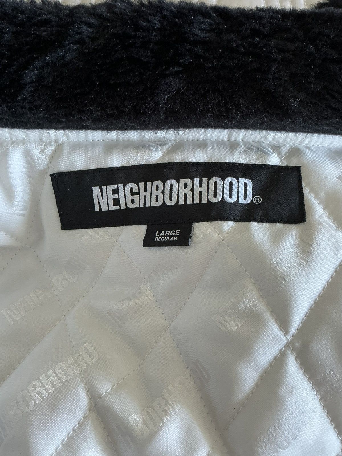 Neighborhood NEIGHBORHOOD FUR LOGO JACKET Black Size Large New Size US L / EU 52-54 / 3 - 8 Thumbnail