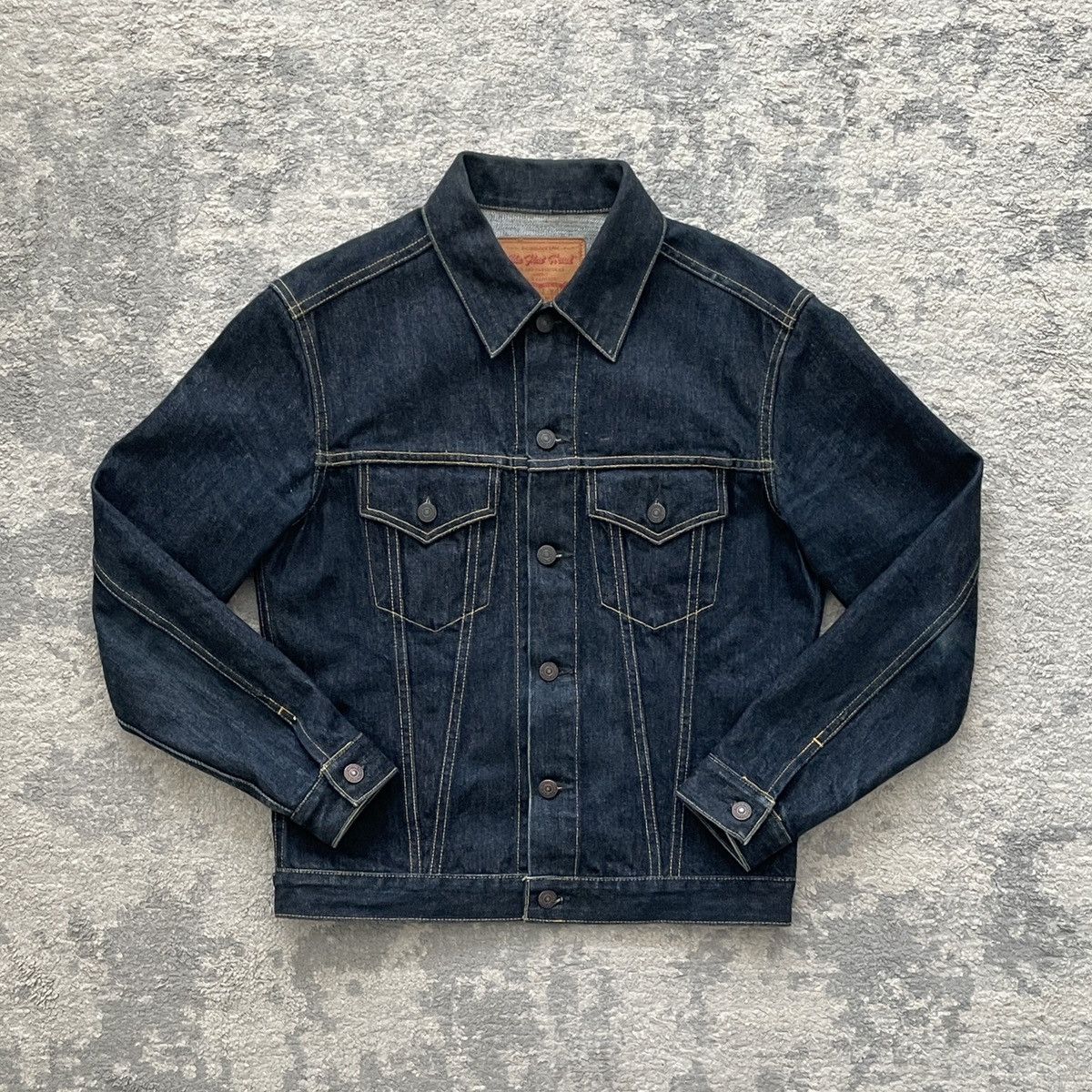 The Flat Head FN-OJ-D003 DENIM JACKET - 60S TYPE III Size US M / EU 48-50 / 2 - 18 Thumbnail