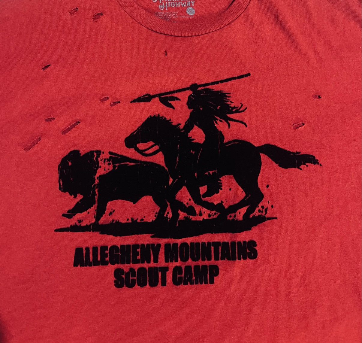Other American Highway Allegheny Mountains Camp Tee women Sz Large Size L / US 10 / IT 46 - 2 Thumbnail
