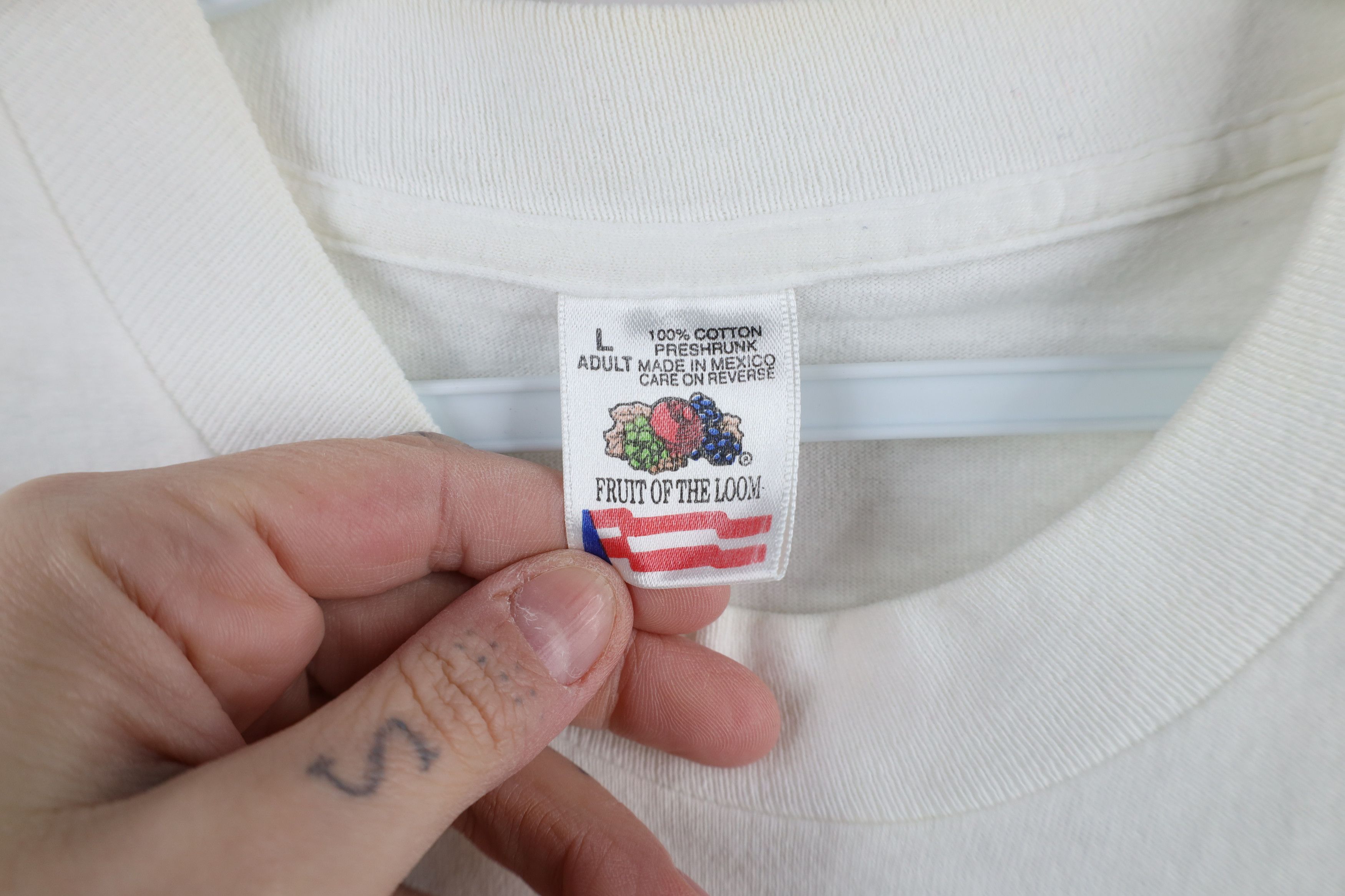 Vintage Vintage 90s Braveheart Movie Short Sleeve T-Shirt White Size US L / EU 52-54 / 3 - 8 Thumbnail