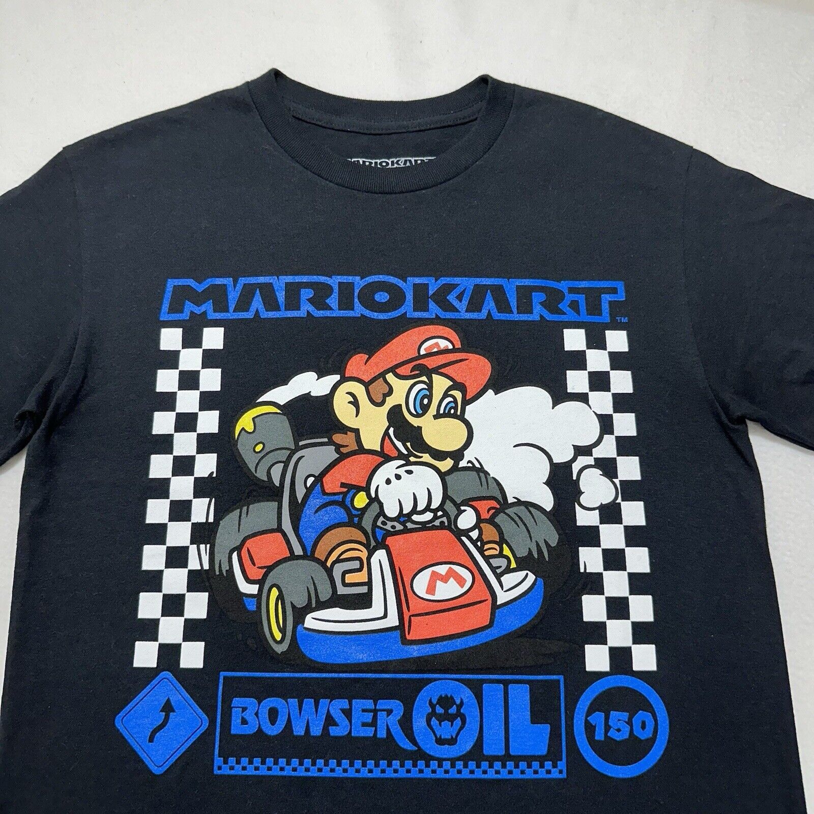 Nintendo Nintendo Mario Kart Small Black Short Sleeve Graphic T Shirt Size US S / EU 44-46 / 1 - 2 Thumbnail