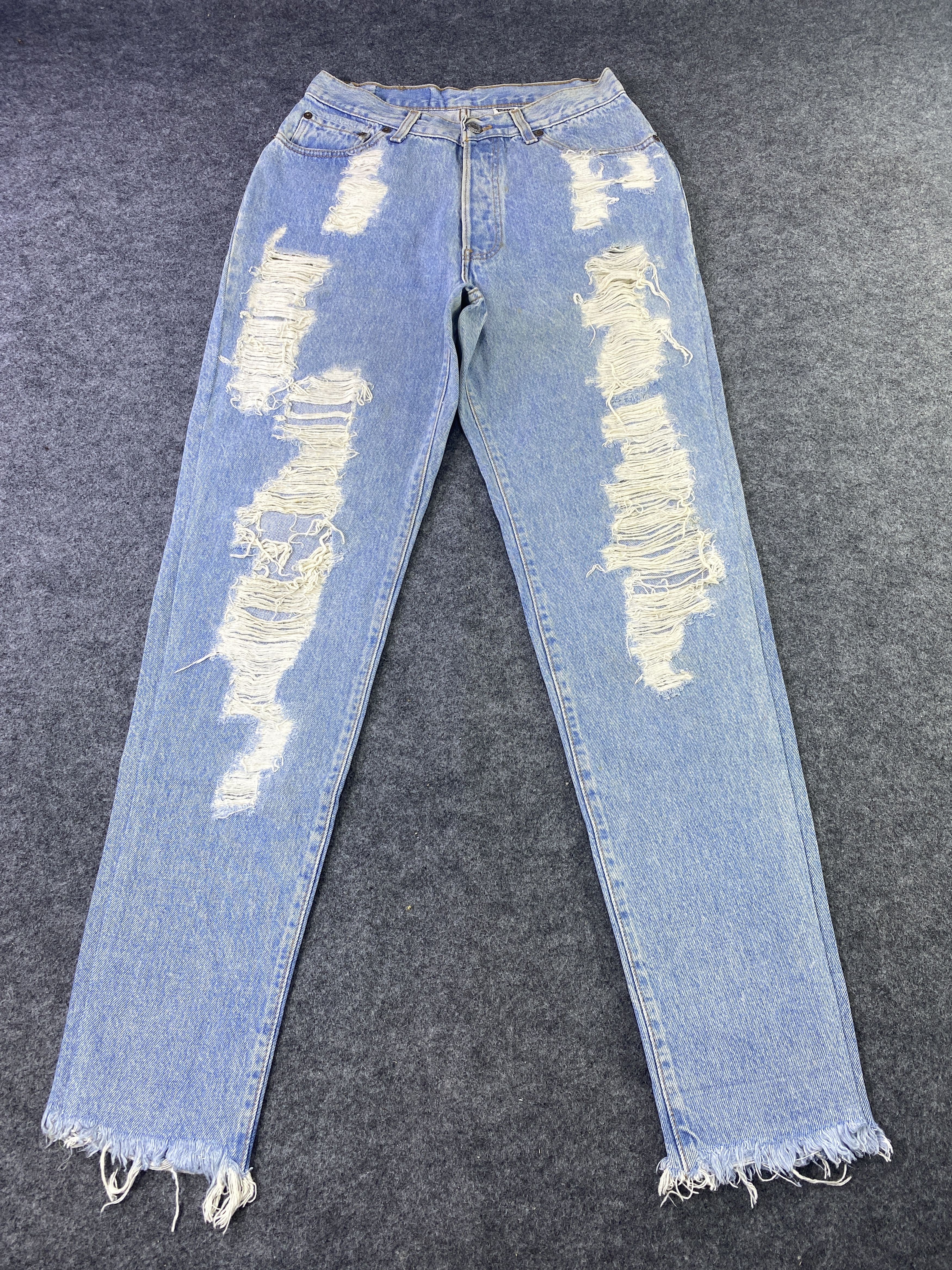 Levi's Vintage Levi's Distress Jeans - J914 Size 29" - 2 Thumbnail