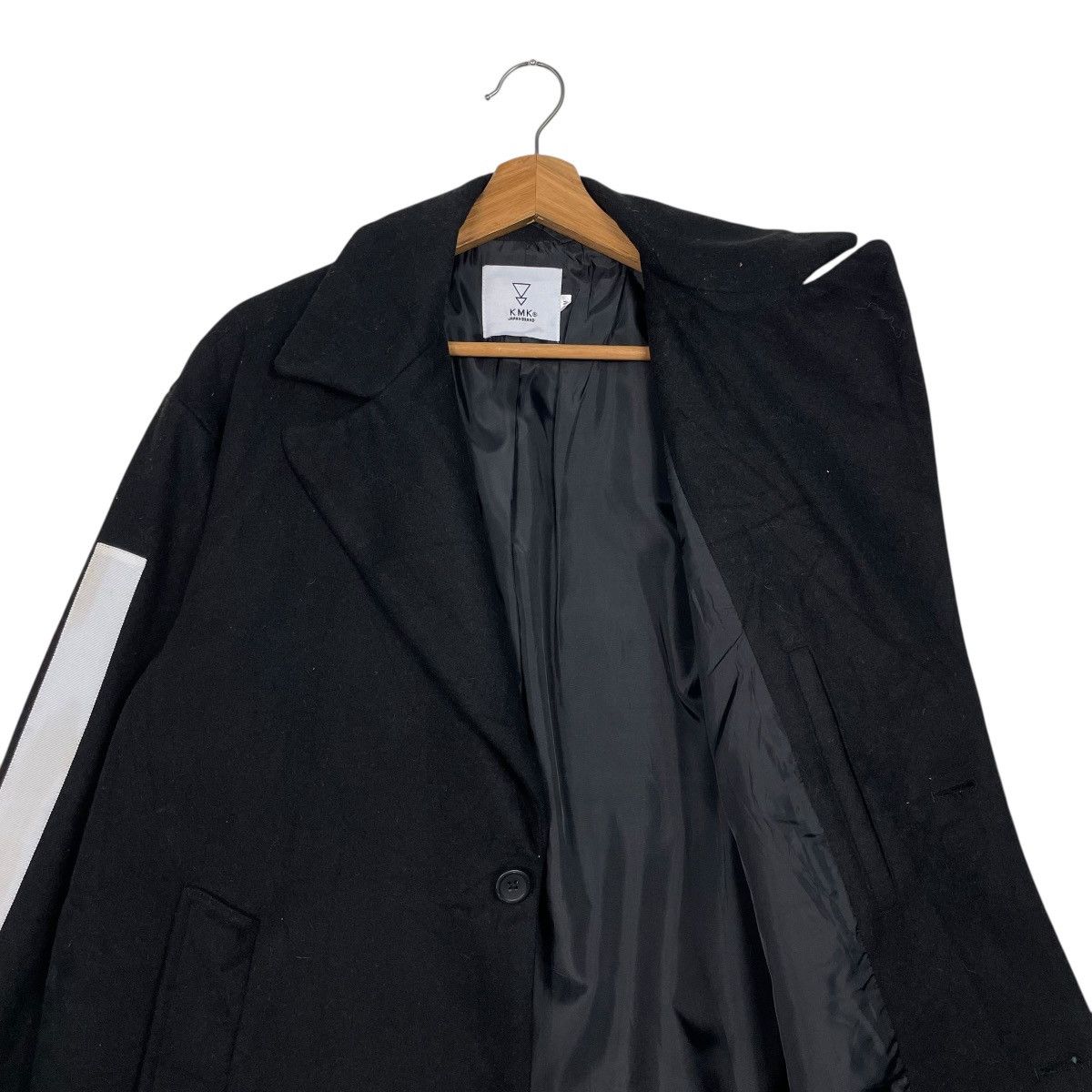 Japanese Brand KMK Japan Brand Black Overcoat Size US M / EU 48-50 / 2 - 11 Thumbnail