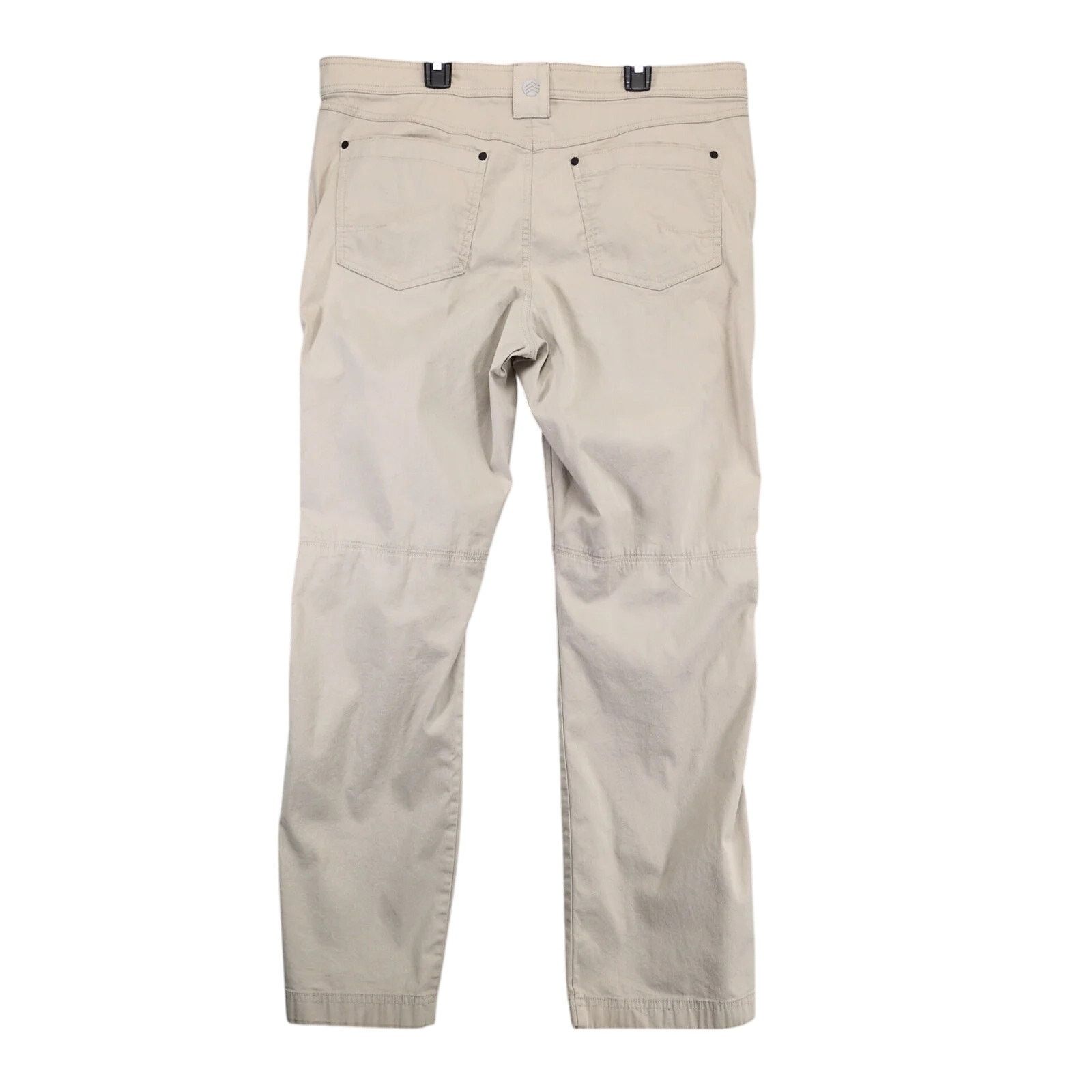 Other Solaris Khaki Hiking Pants Men's 36x30 Zip Pocket Straight Size US 36 / EU 52 - 2 Thumbnail