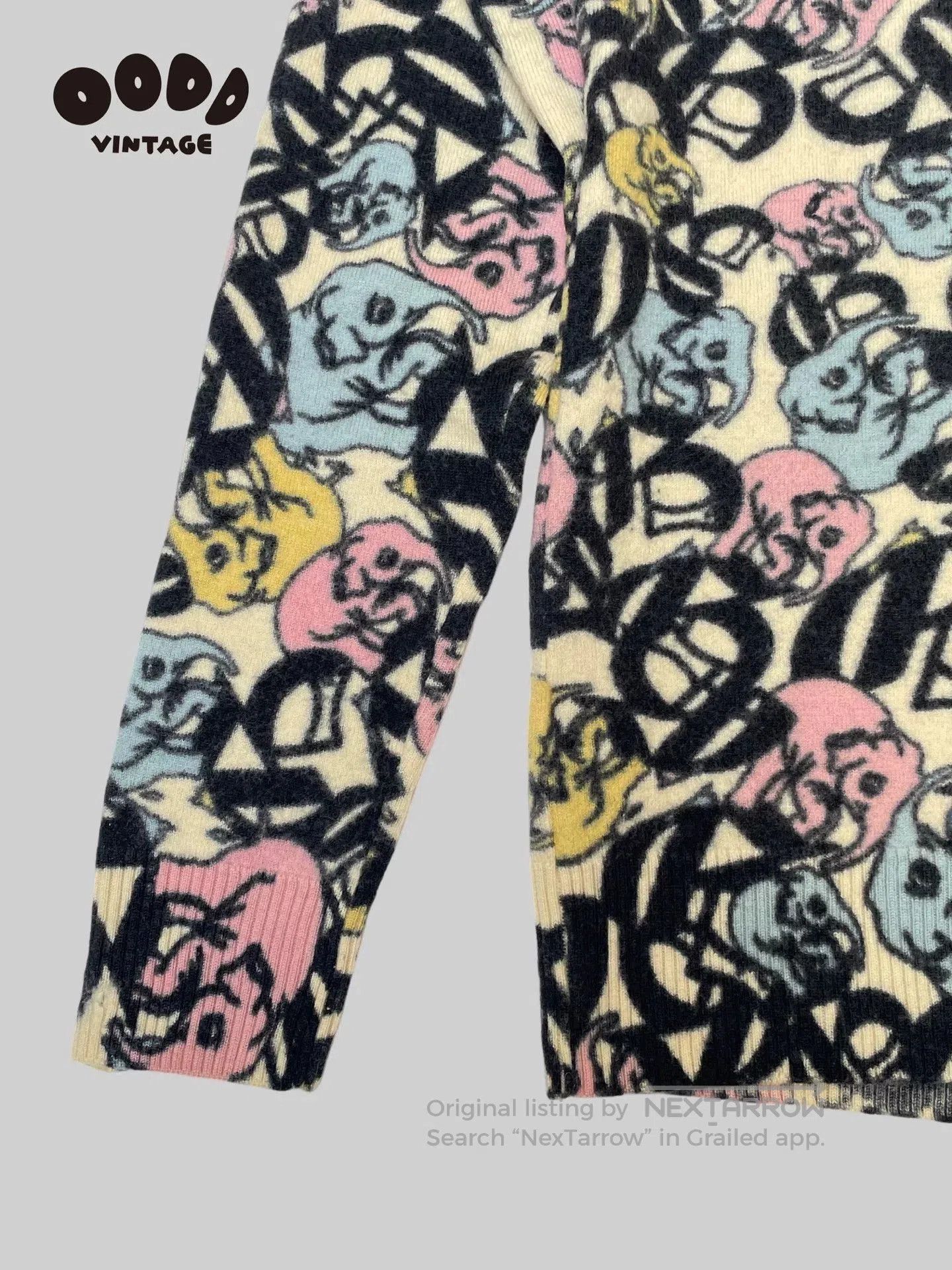 John Galliano John Galliano Elephant Knit Hoodie. Size US M / EU 48-50 / 2 - 4 Thumbnail