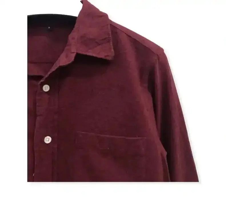 Flannel Japanese Brand Muji Plain Flannel Shirt Size US S / EU 44-46 / 1 - 3 Thumbnail