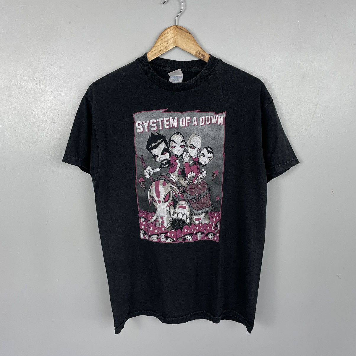 Band Tees × Vintage Vintage System Of A Down 00’s T-shirt Size US M / EU 48-50 / 2 - 1 Thumbnail